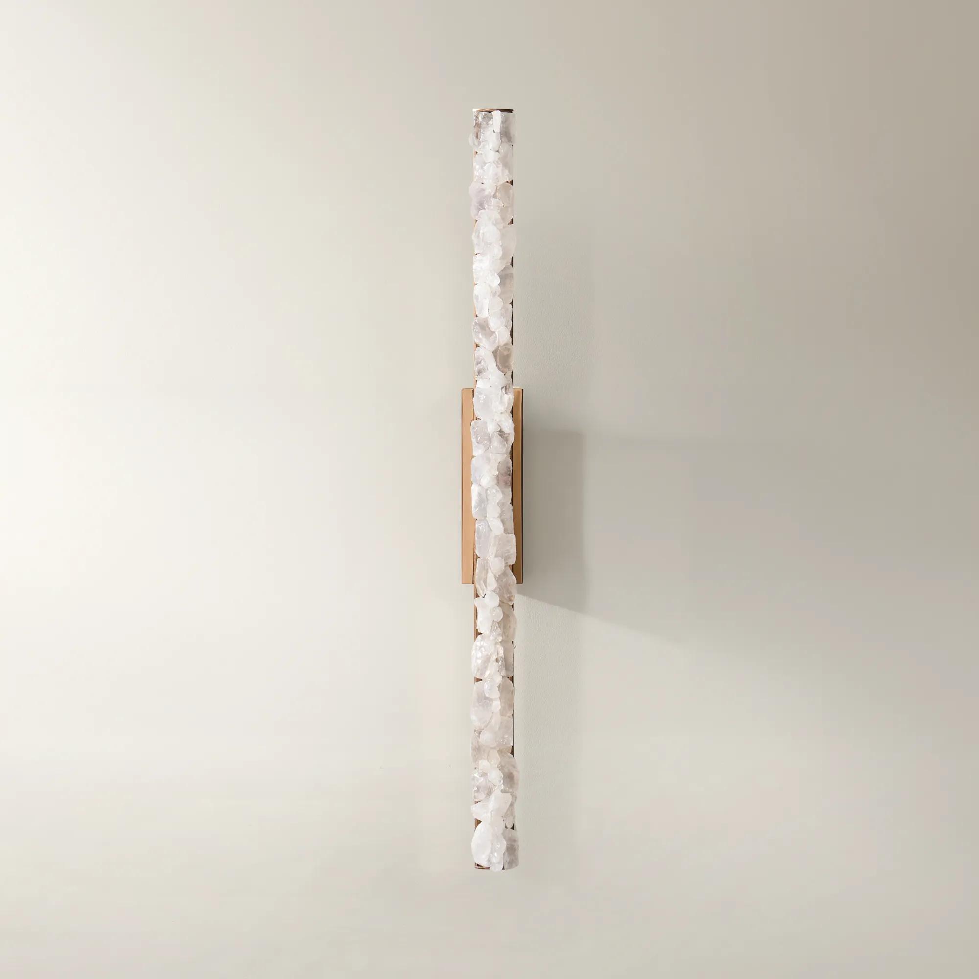 Demi LED Quartz Wall Sconce 19.75"