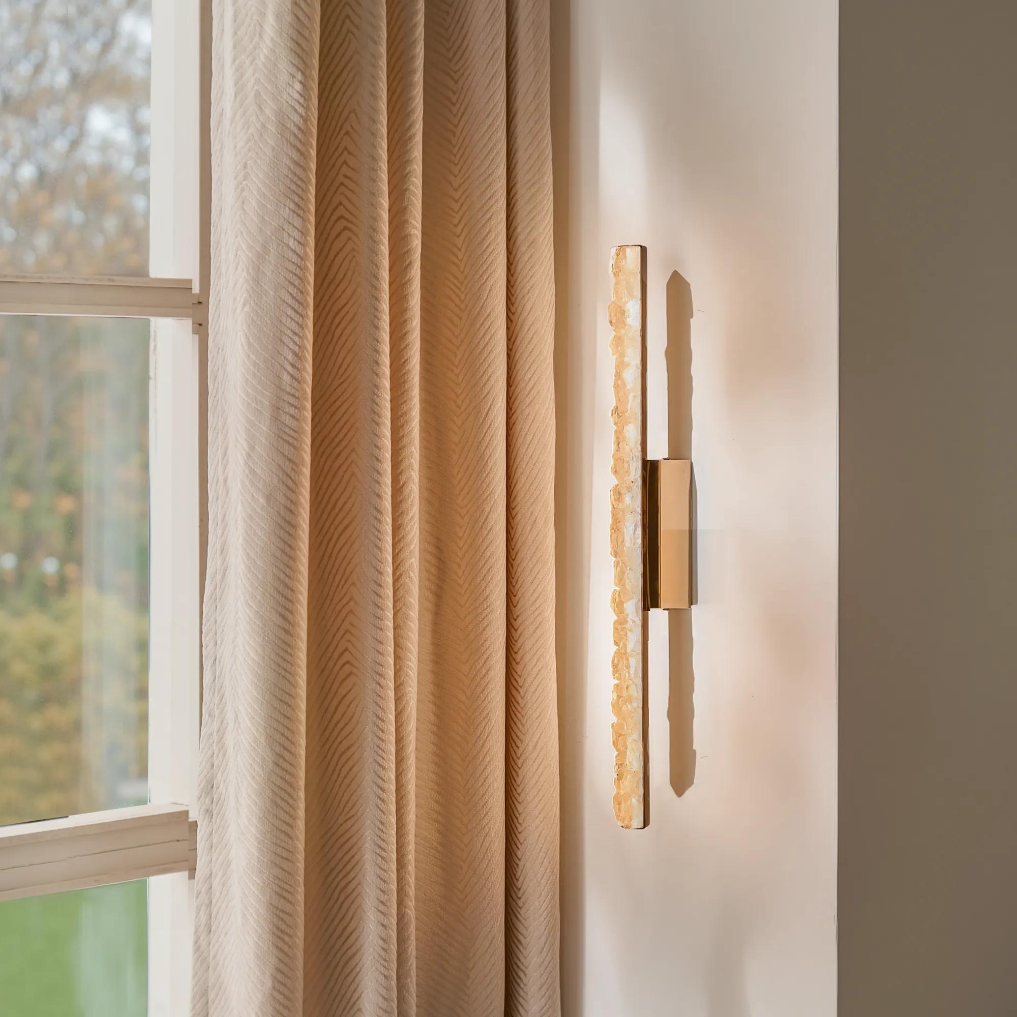 Demi LED Quartz Wall Sconce 19.75"