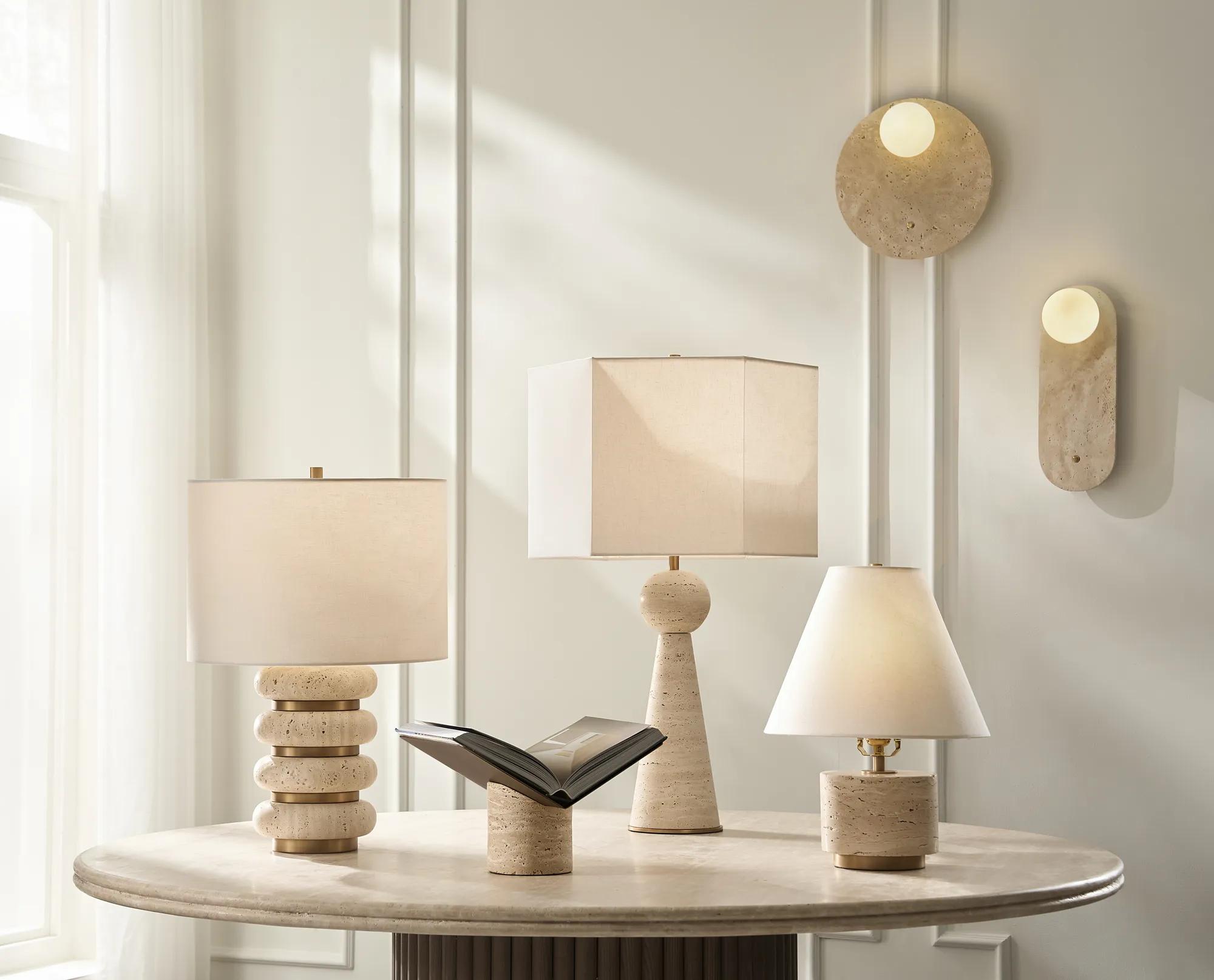 Travertine Book Stand