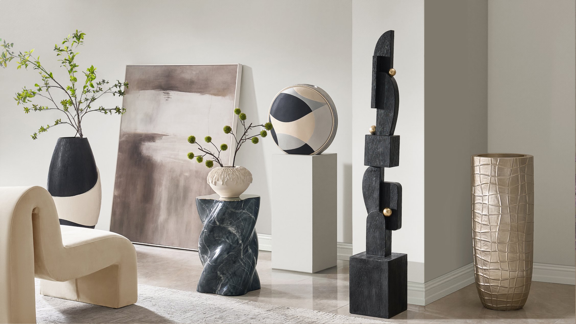 <p style='color:black'>Decorative forms that feel composed, not just decorative.</p>