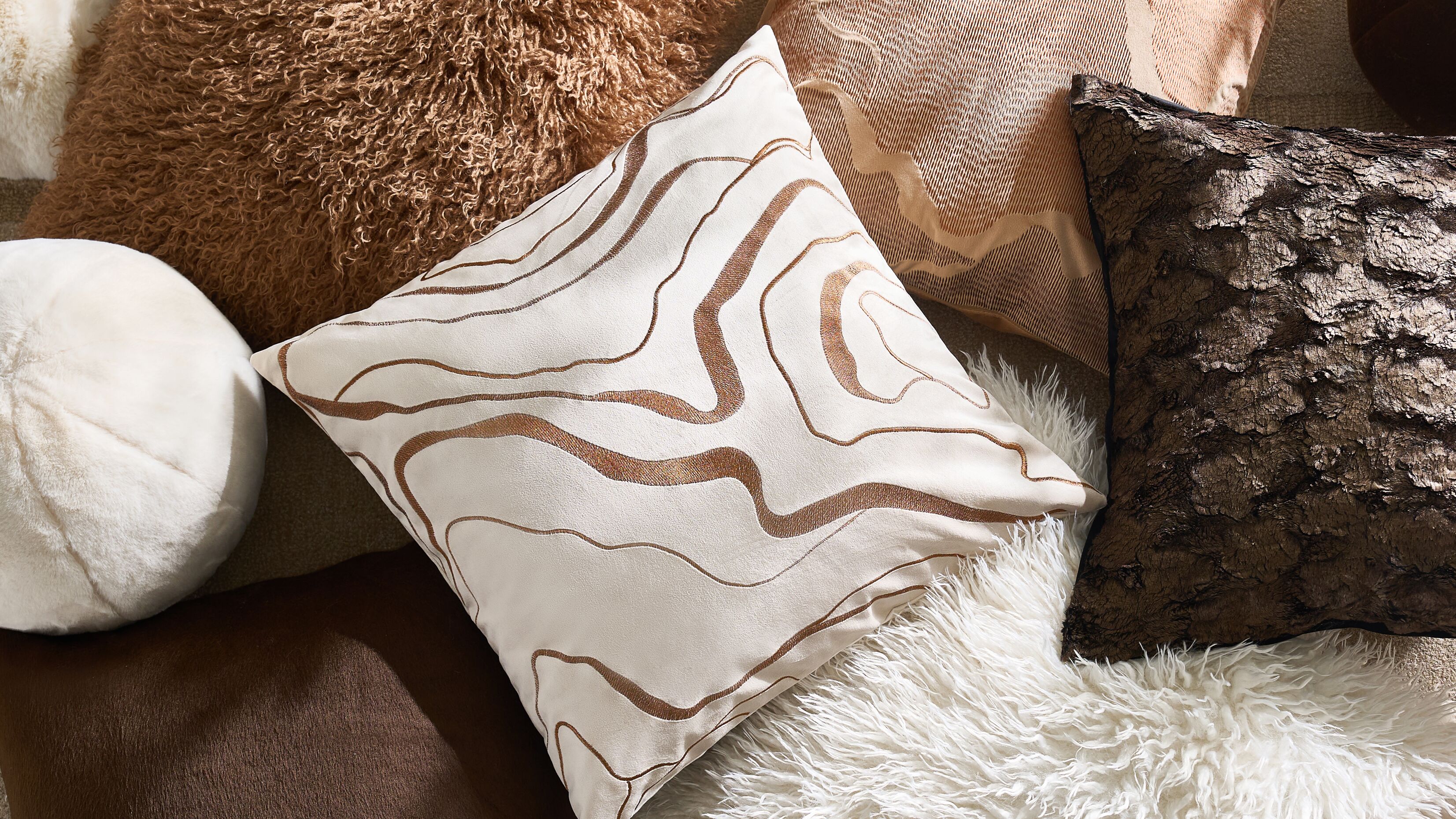 Discover decorative pillows designed to add texture, color, and comfort to every space.