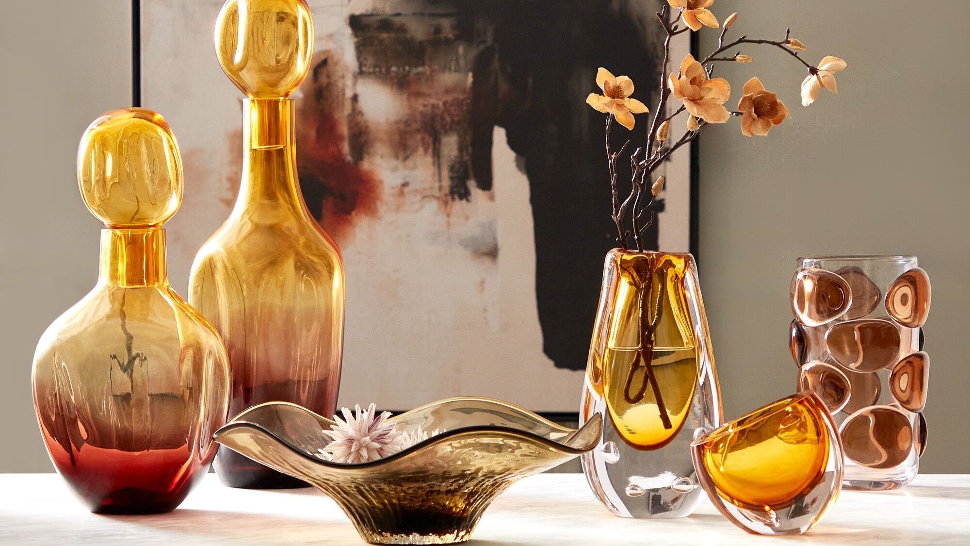 Rich translucence, rounded silhouettes, and soft reflections create a moment that’s quietly mesmerizing.