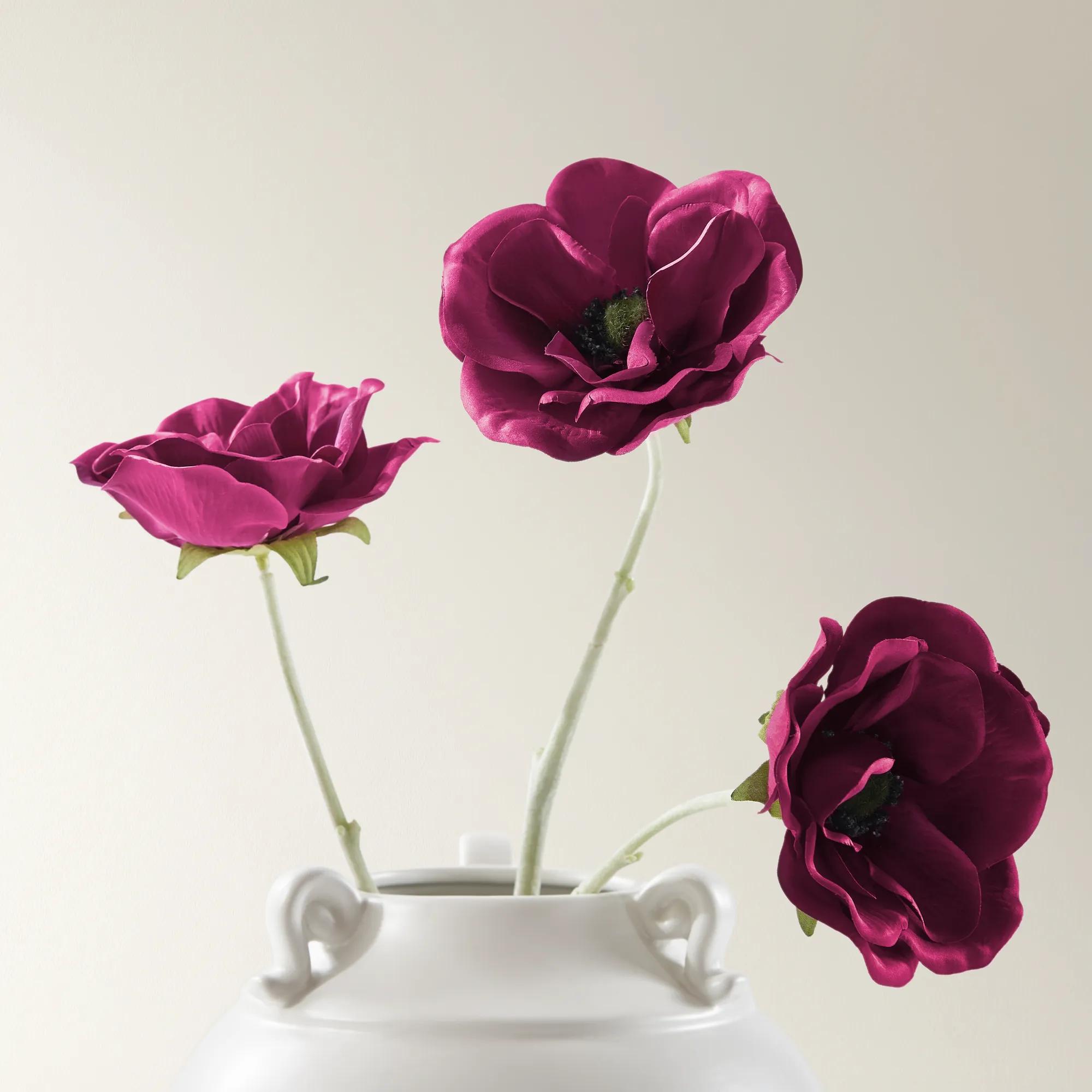 Anemone Berry 21" - Set of 3