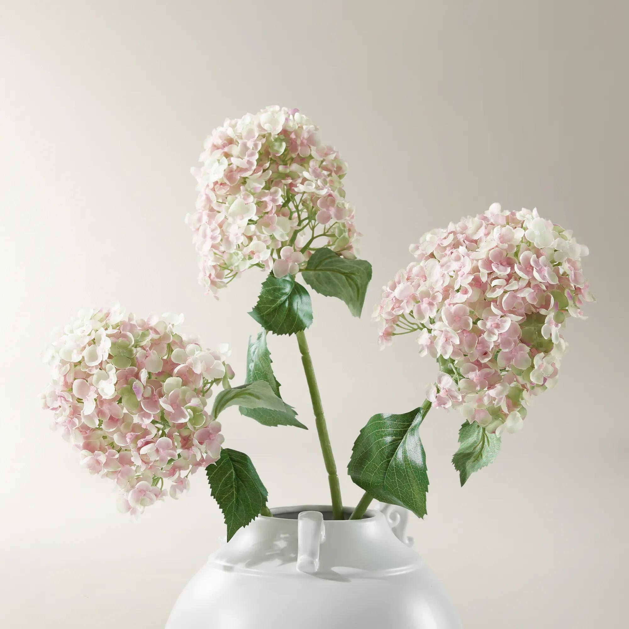 Hydrangea Pink 26.5" - Set of 3