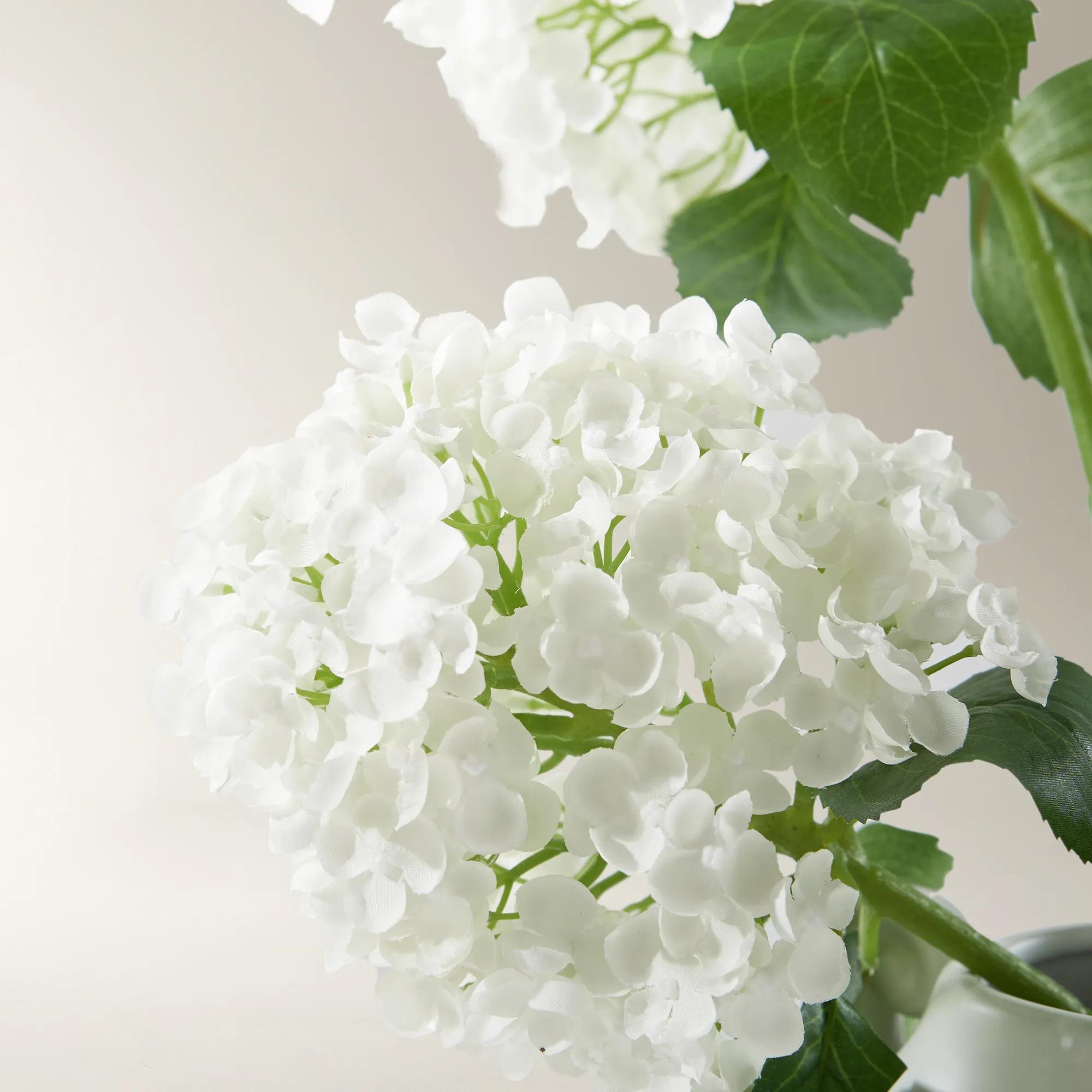 Hydrangea Ivory 26.5" - Set of 3
