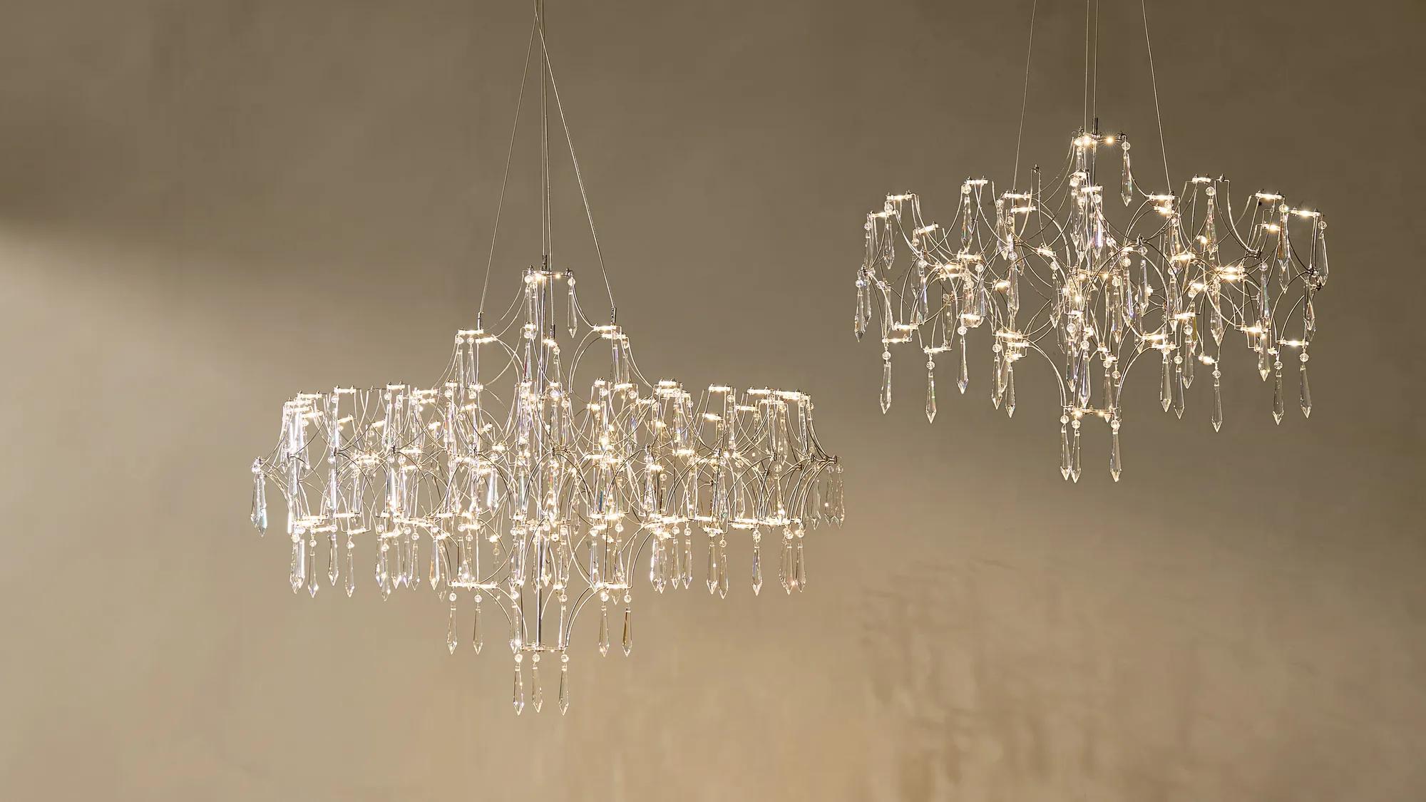 Moderne LED Crystal Chandelier