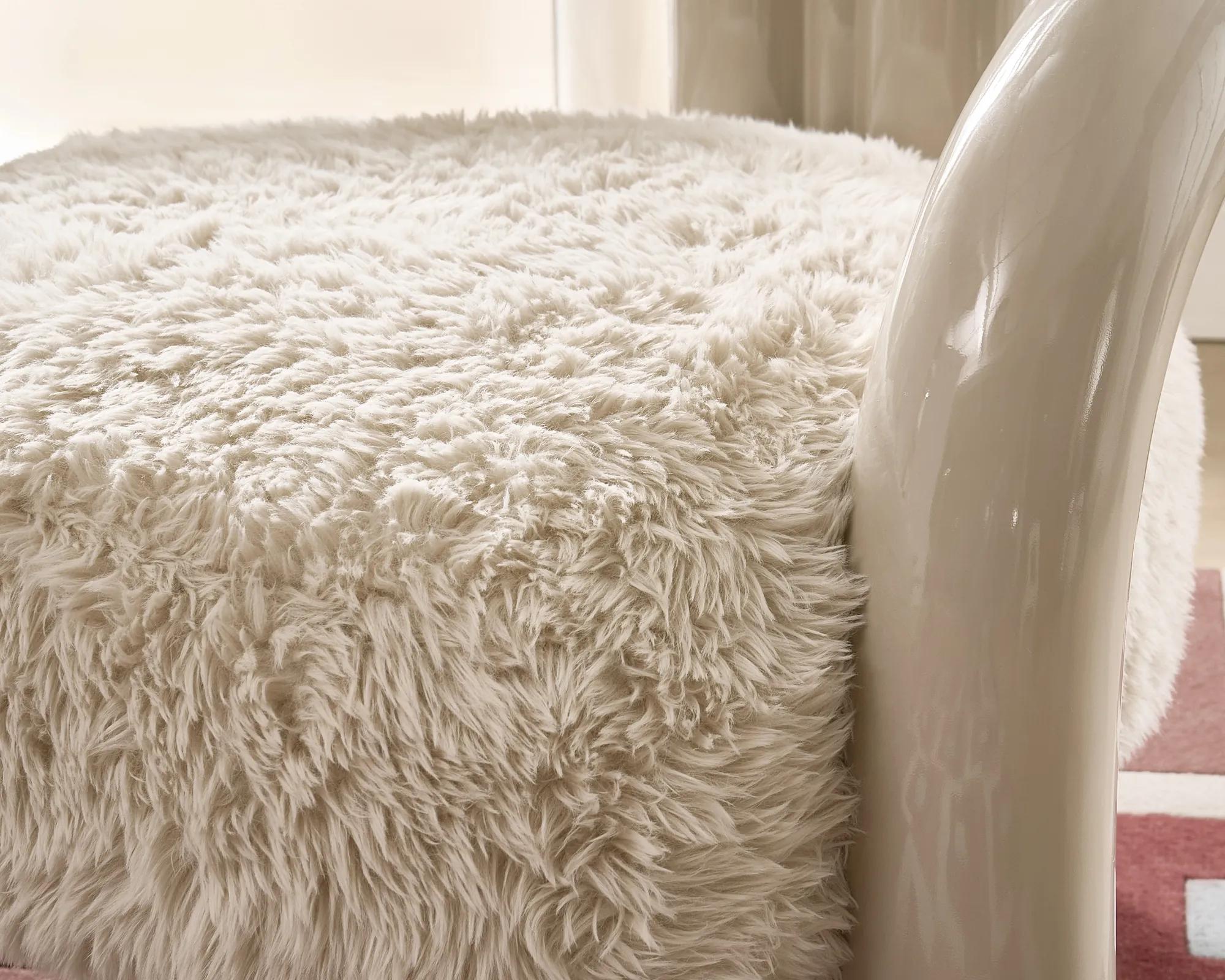 Nia Lacquer Accent Chair - Turtle Dove