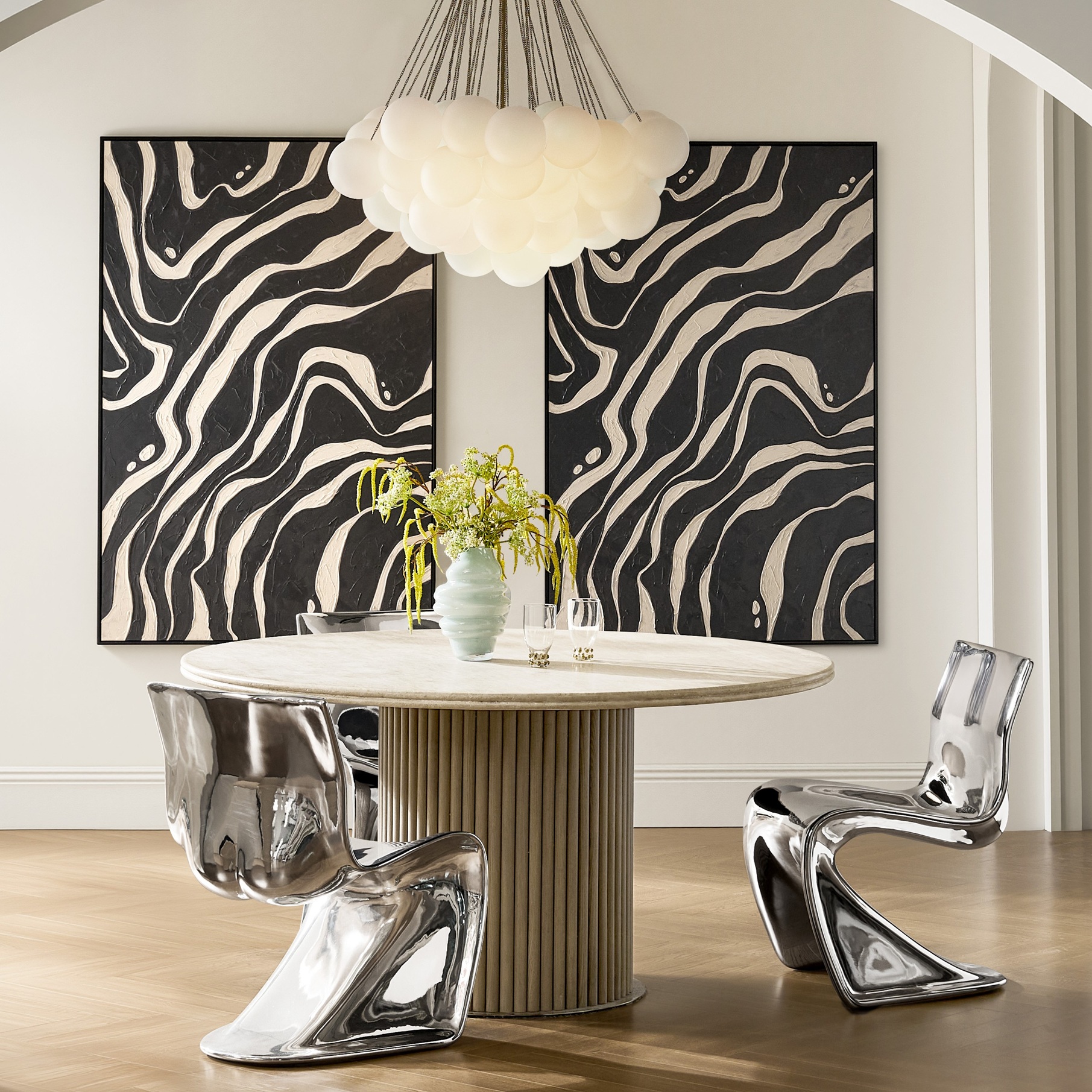 Sasha Chair - Chrome