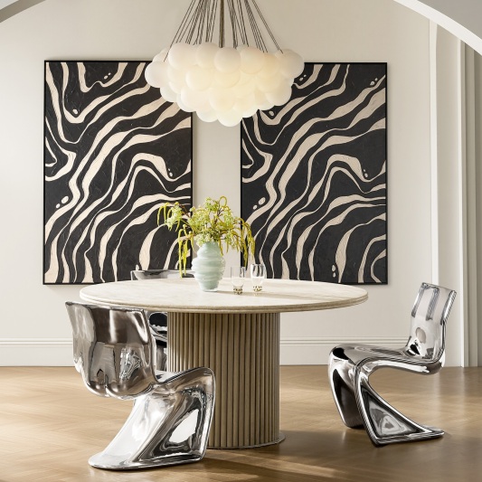 Sasha Chair - Chrome