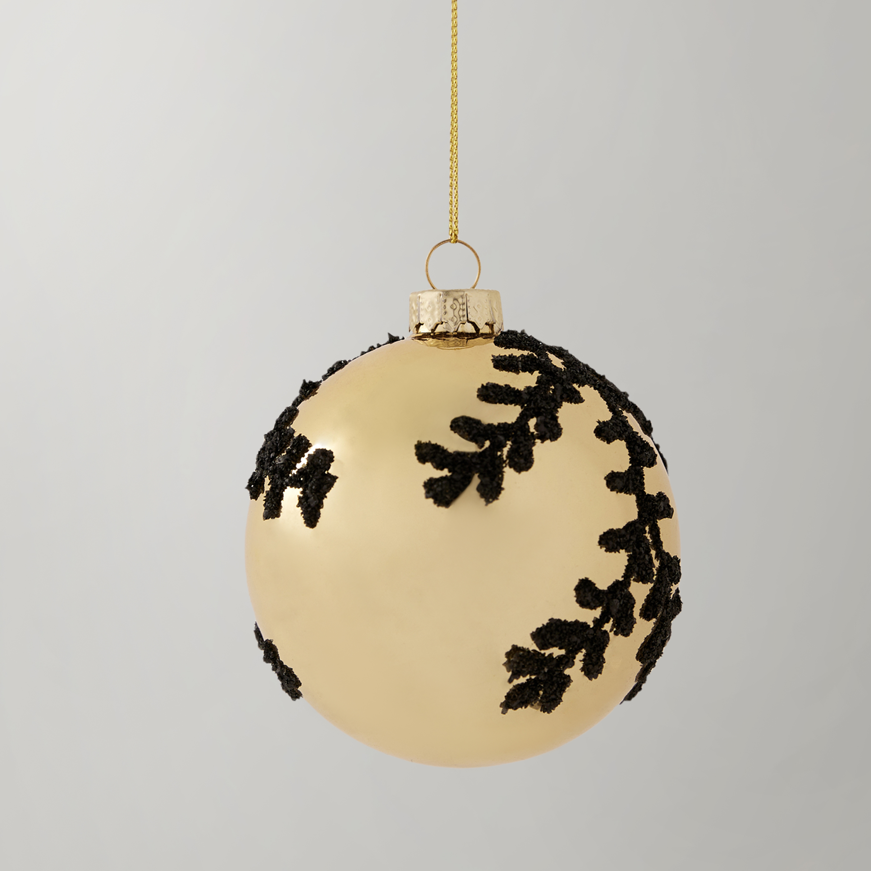 Glitter Vine Ornament - Set of 4