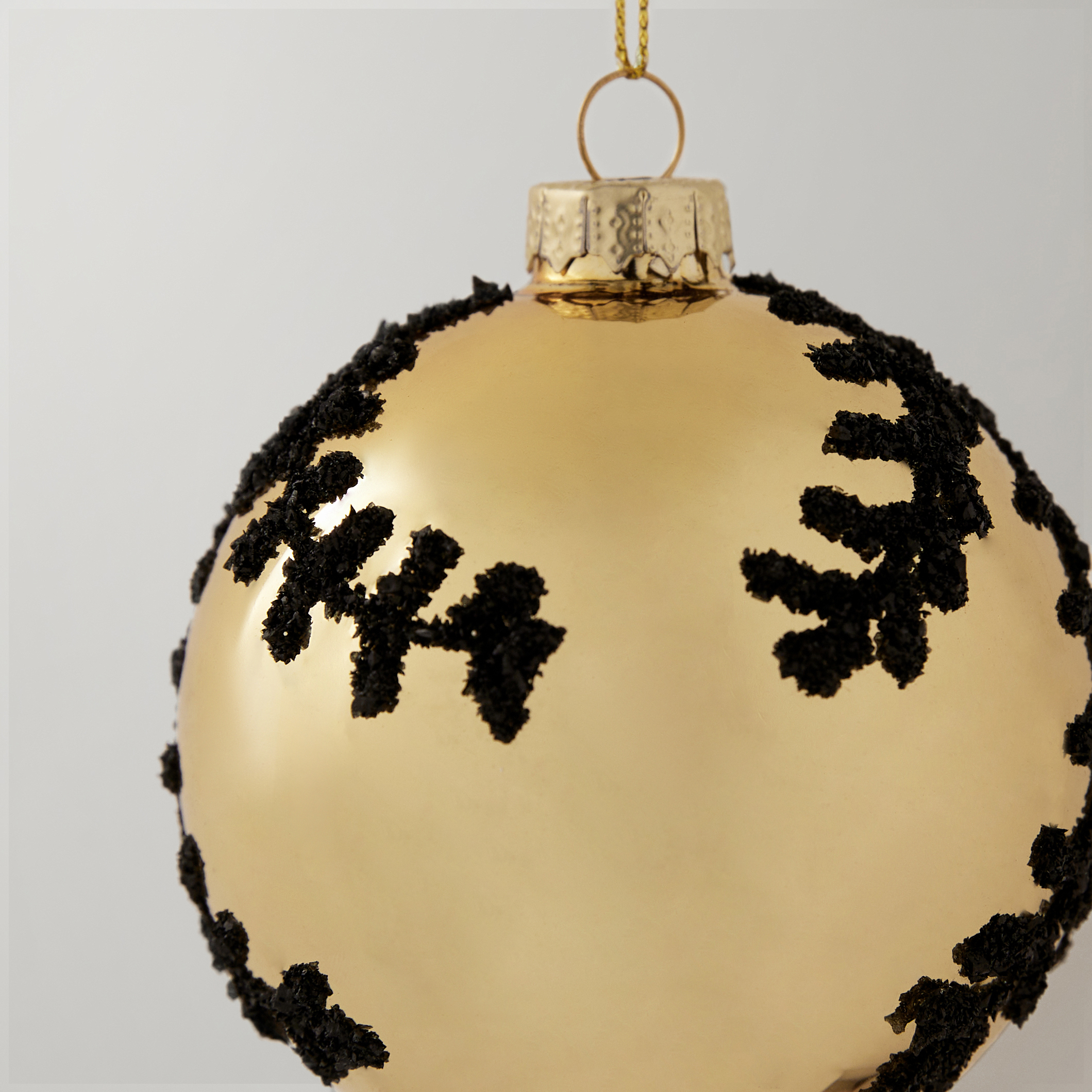 Glitter Vine Ornament - Set of 4