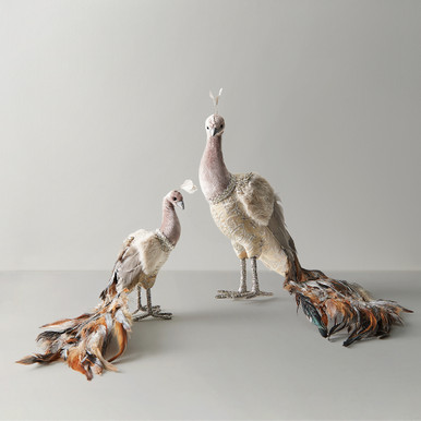 Autumnal Peacocks - Set of 2