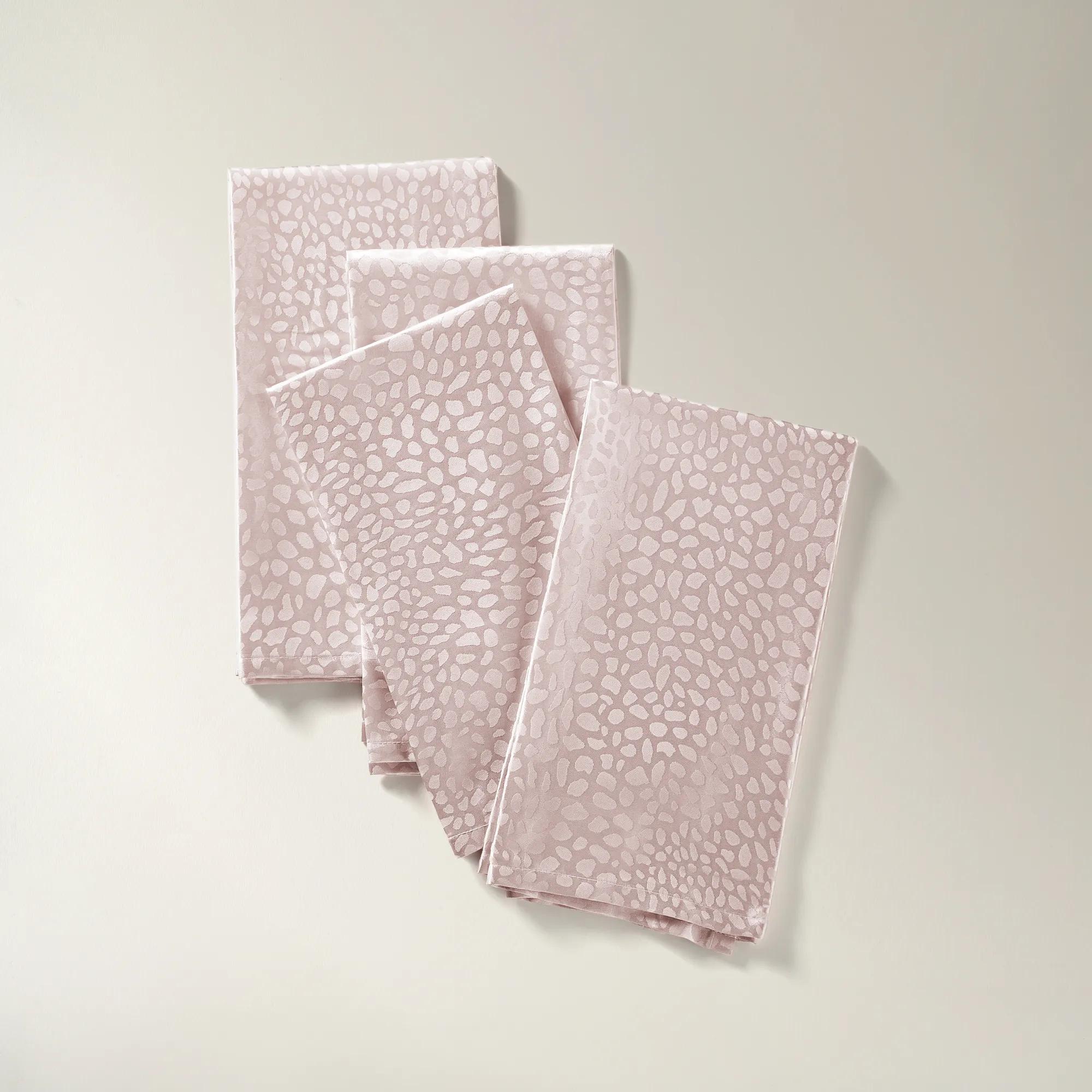Spotted Napkin Soft Mauve - Set of 4