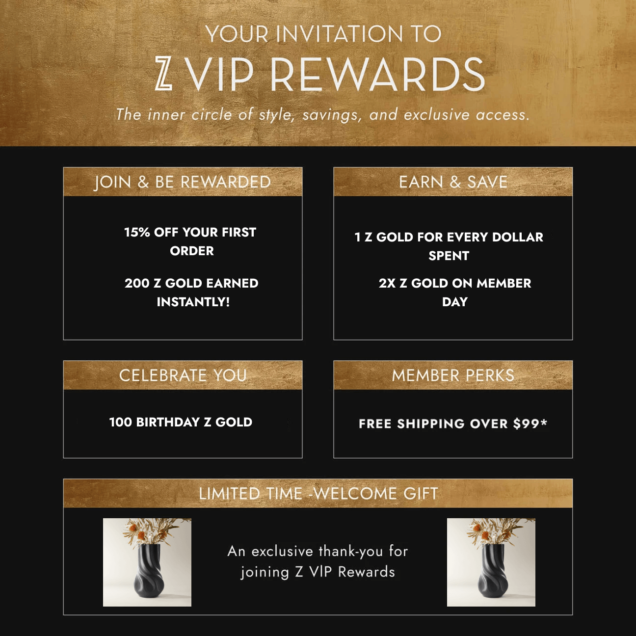 Z VIP Rewards