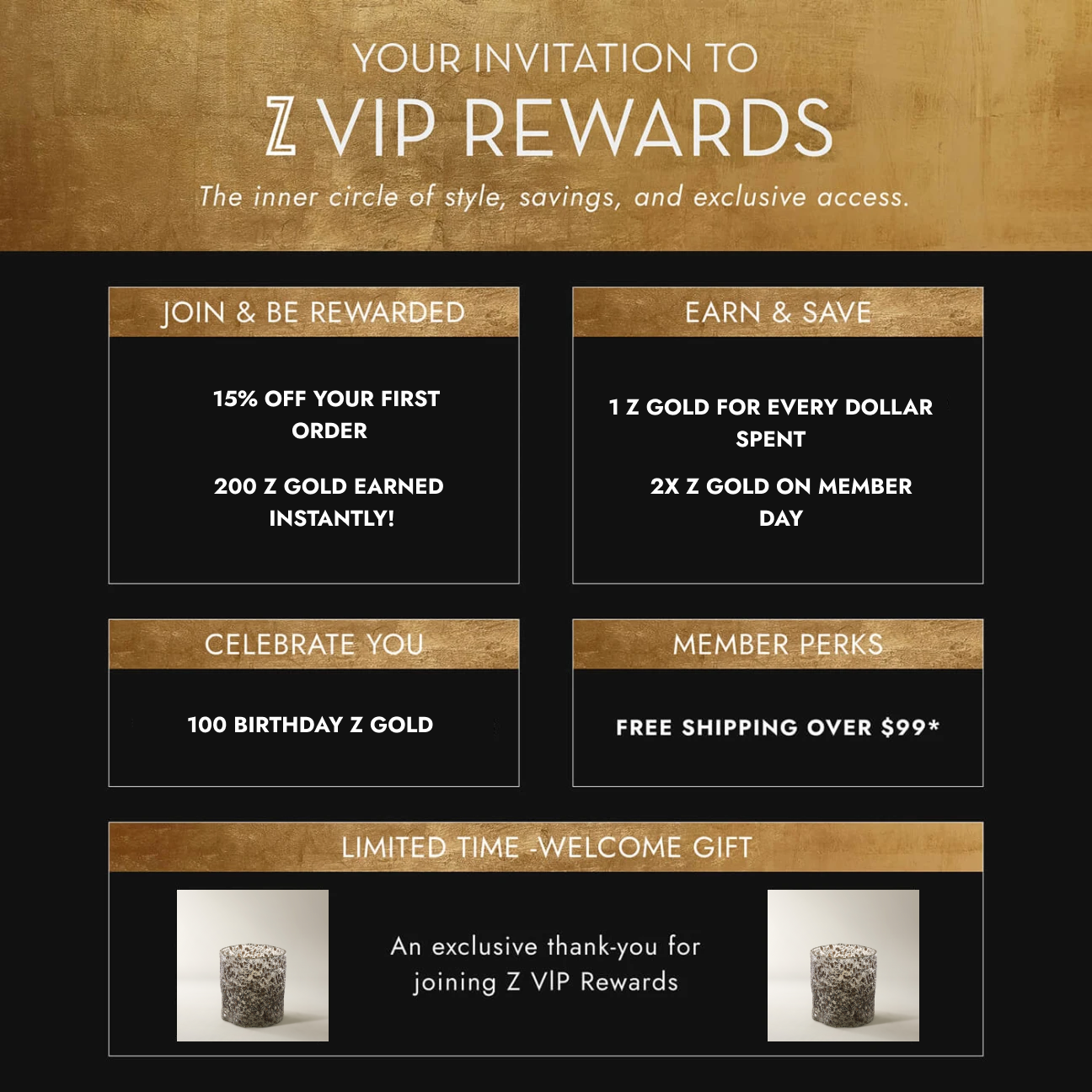 Z VIP Rewards