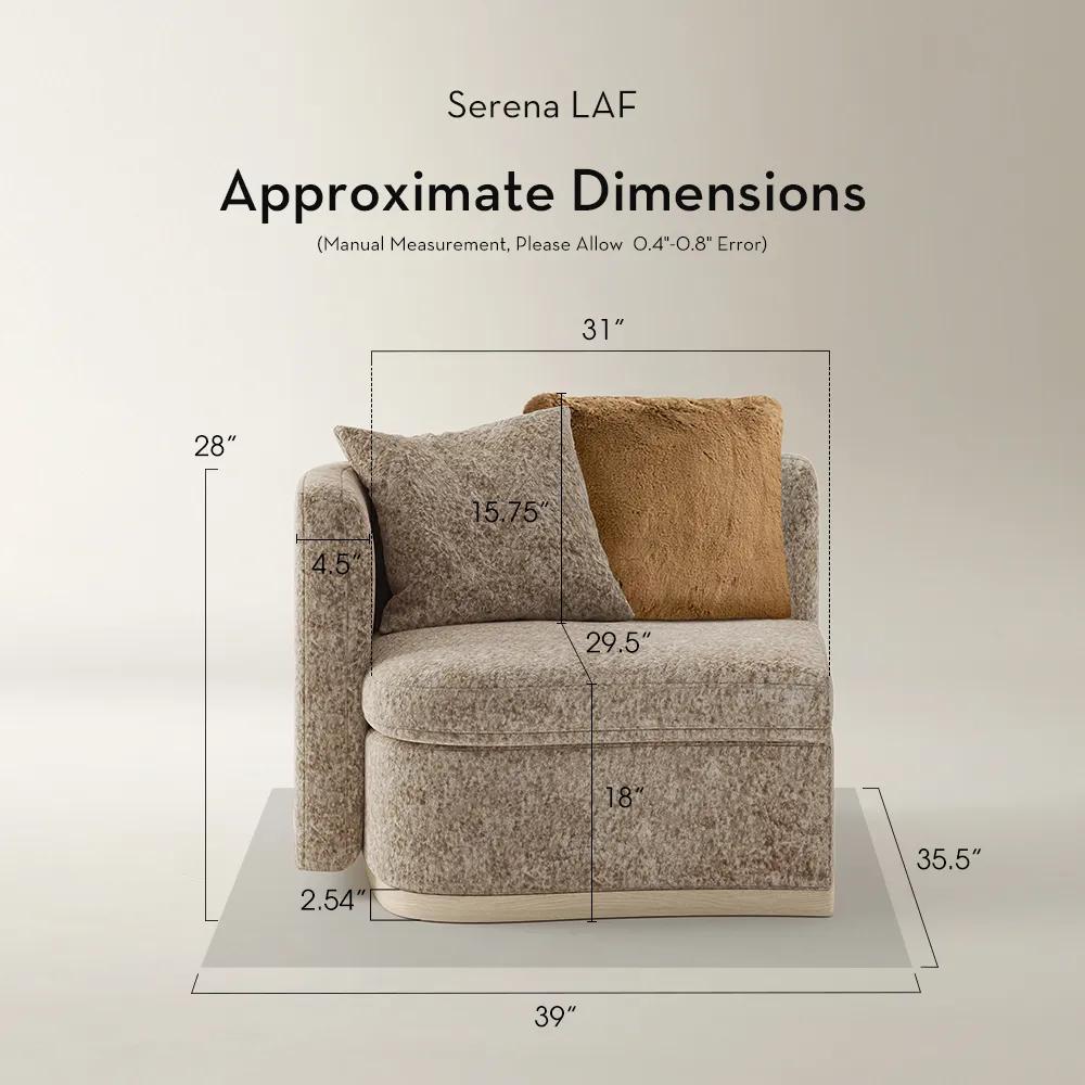 Stria Sectional Components - Bulid Your Own