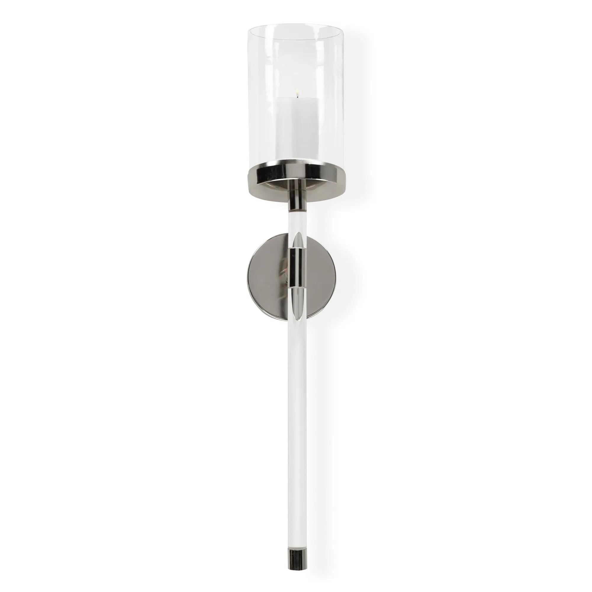 Cora Crystal Taper Holder