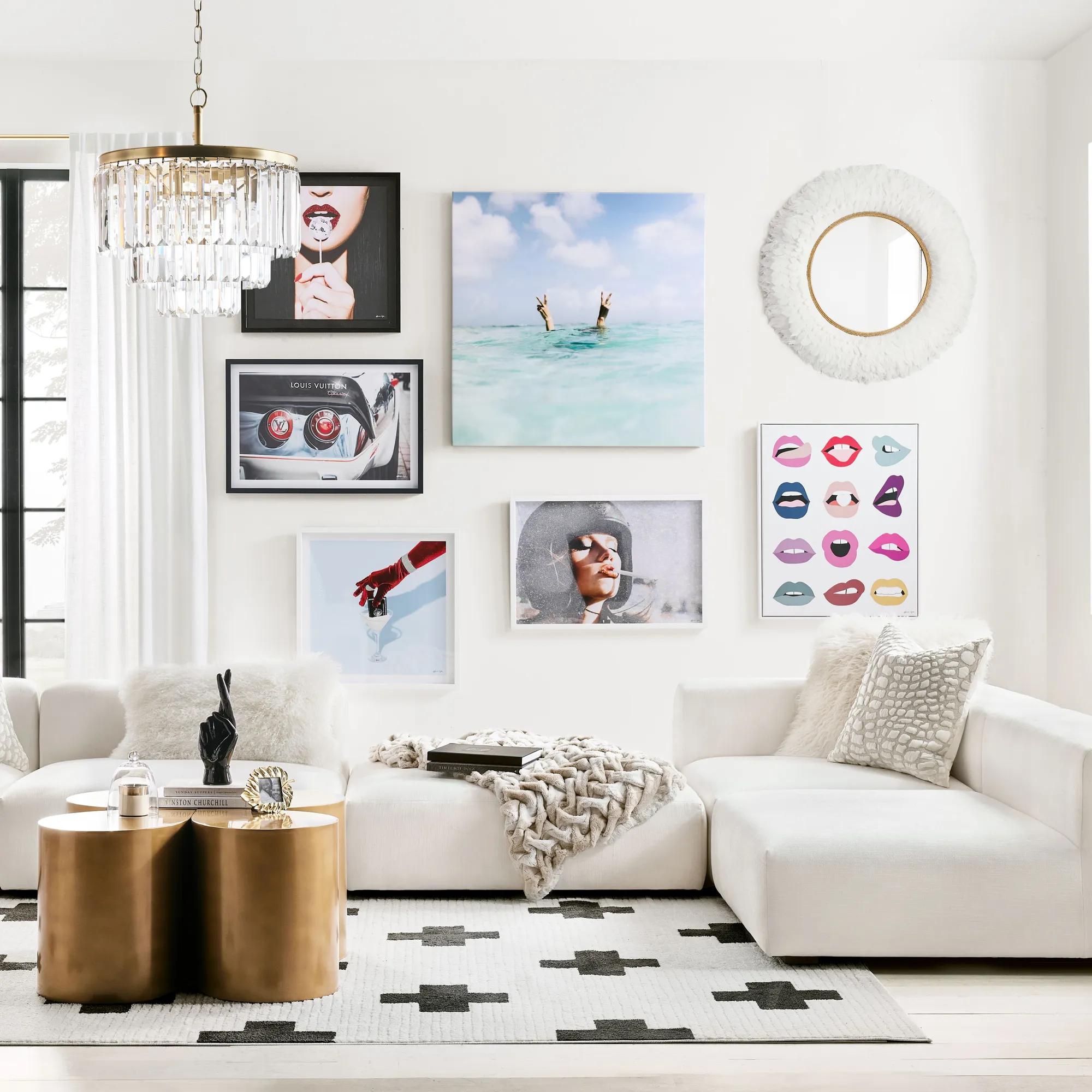 Nikki Chu - Daybreak Feather Mirror