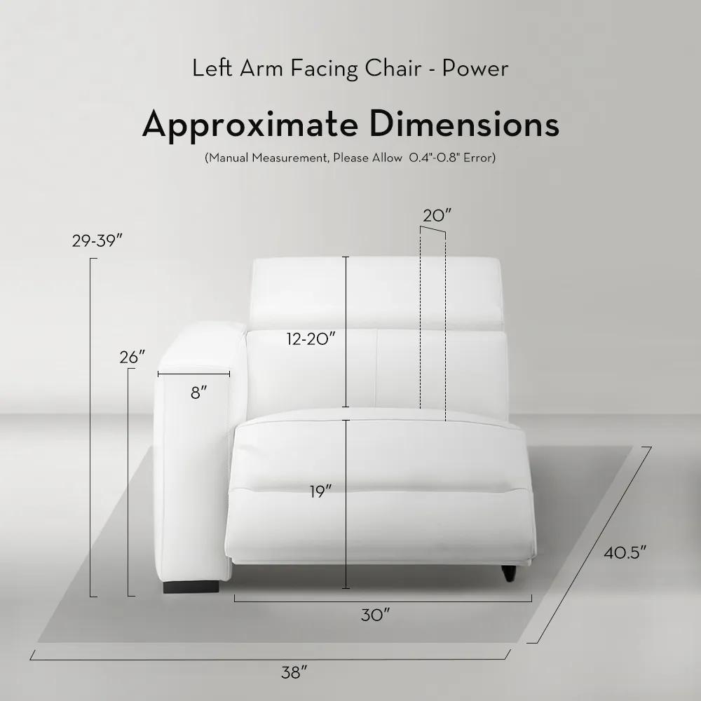 Verona Reclining Leather Sectional