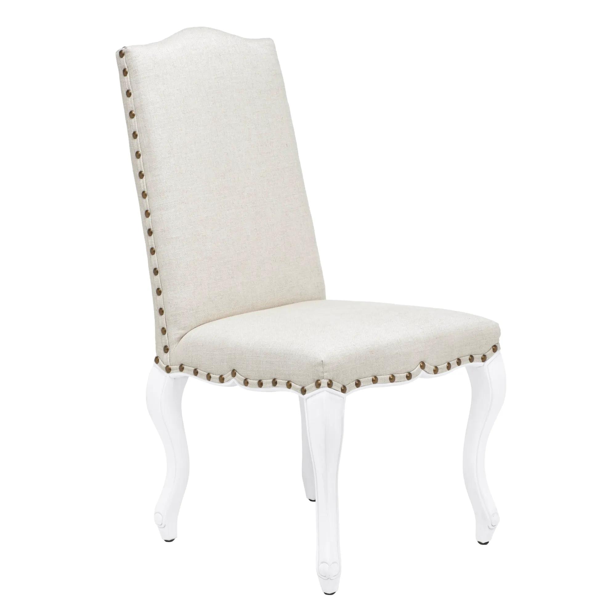 Florette Dining Chair - High Gloss White