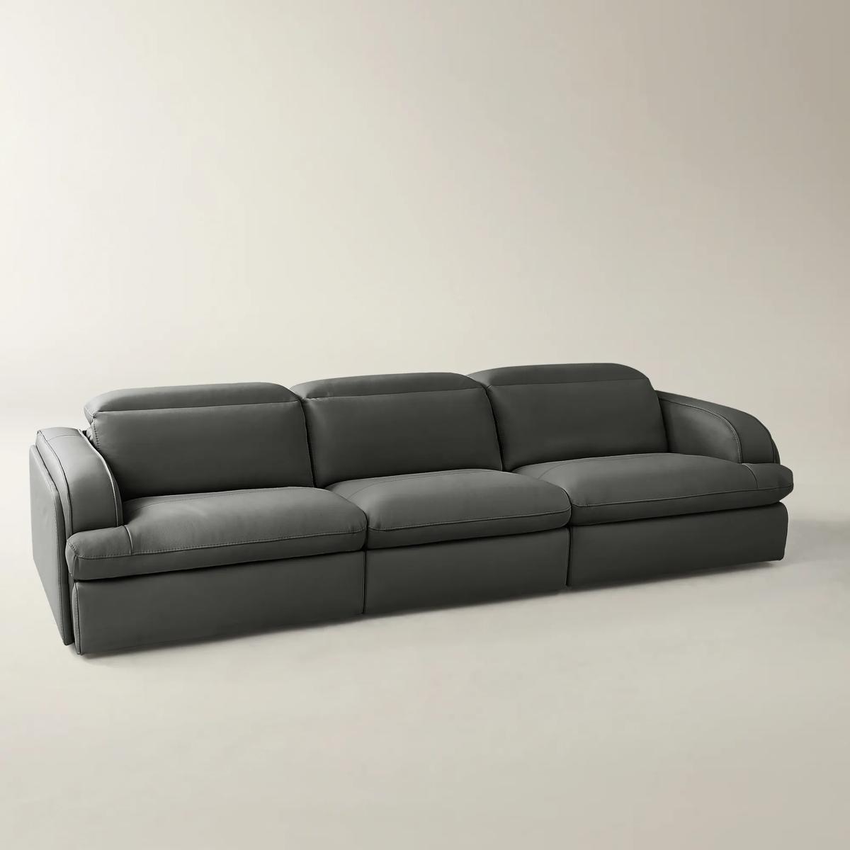 家具 sofa Terra Reclining Leather Sofa