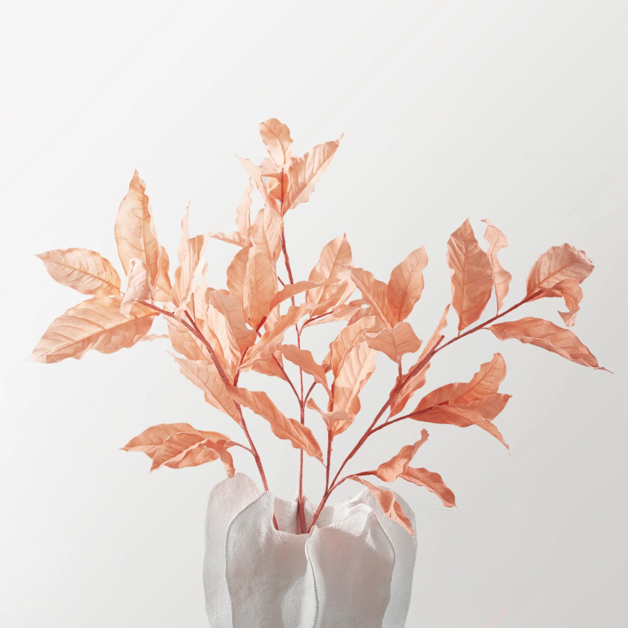 Magnolia Leaf Peach 59" - Set of 3