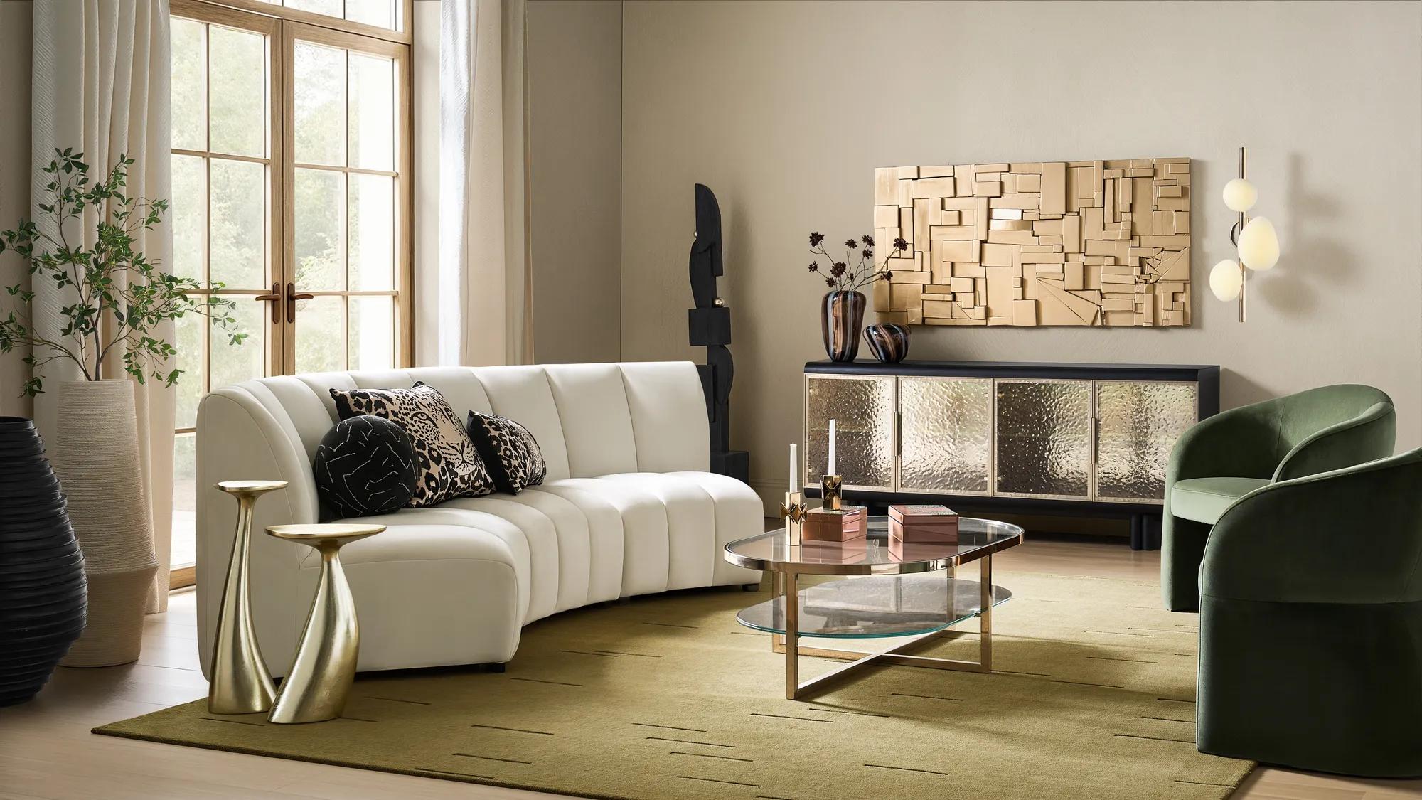 Gilt Collage Wall Panel