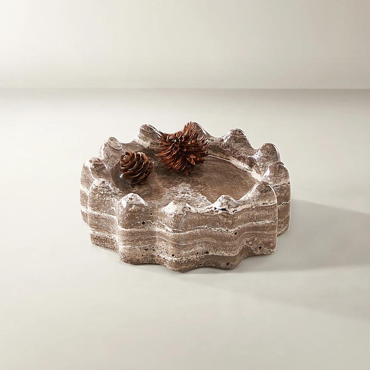 Flora Marble Catchall - Small