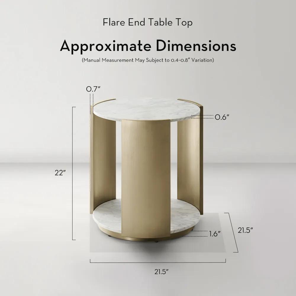 Flare End Table