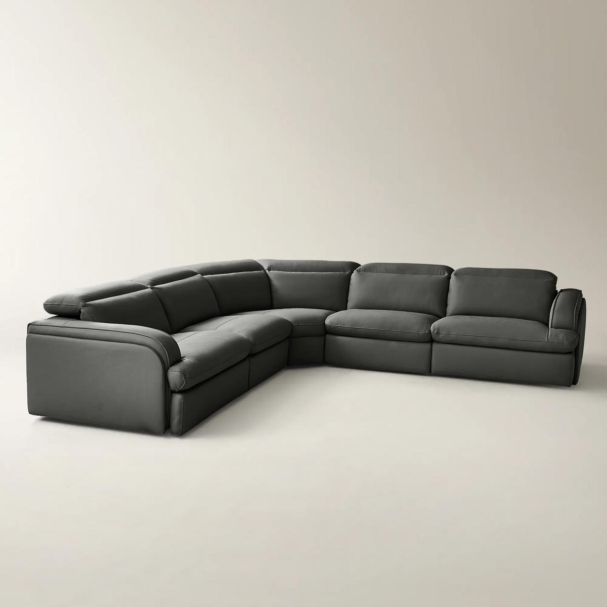 Terra Reclining Leather Sectional