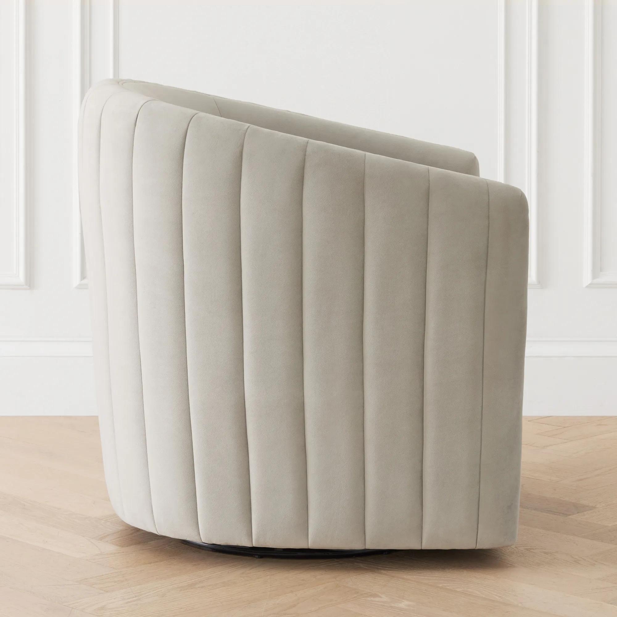 Aria Channeled Swivel Chair