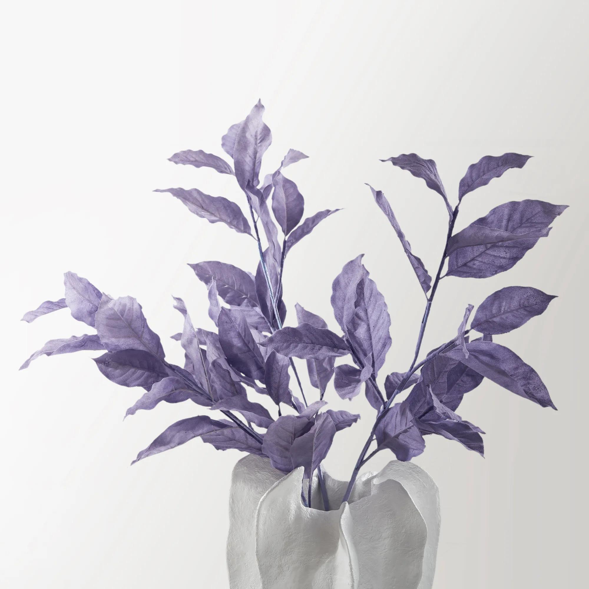 Magnolia Leaf Bright Lavender 59" - Set of 3