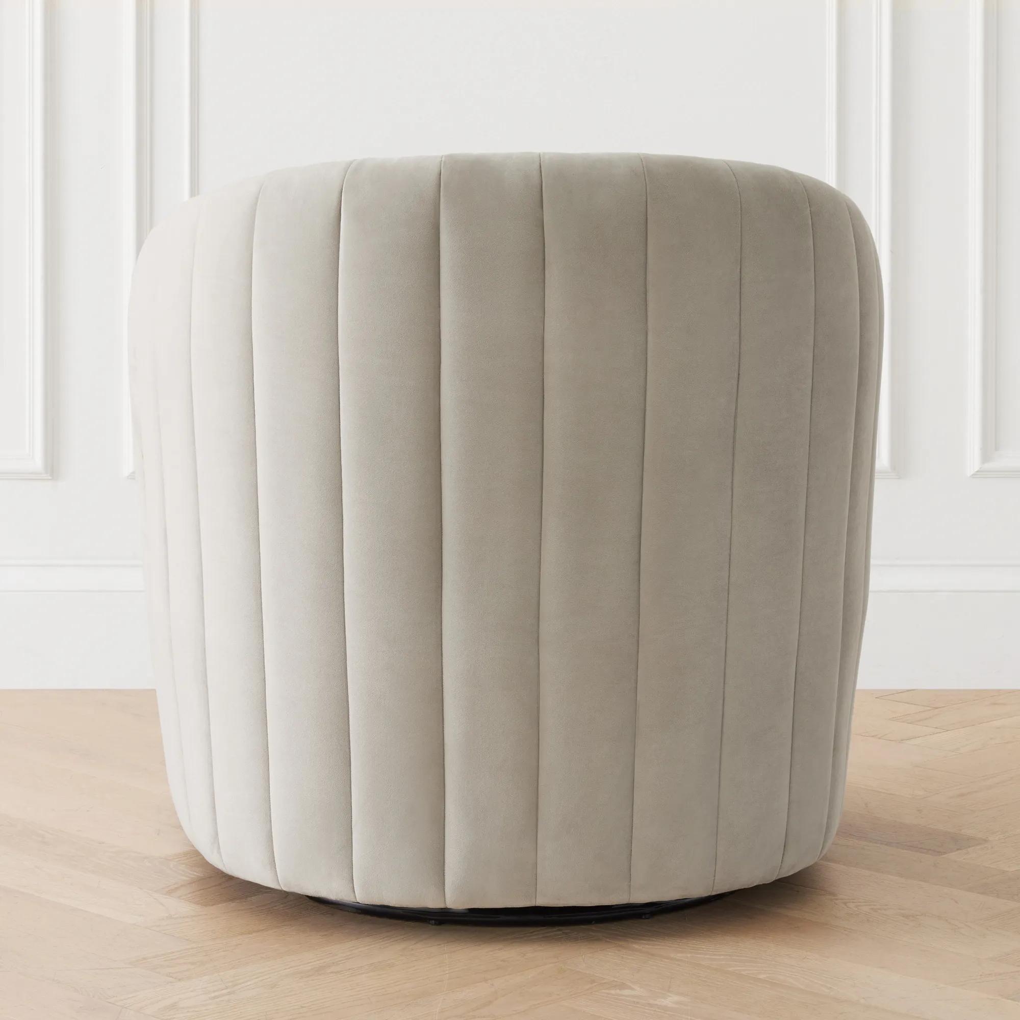 Aria Channeled Swivel Chair