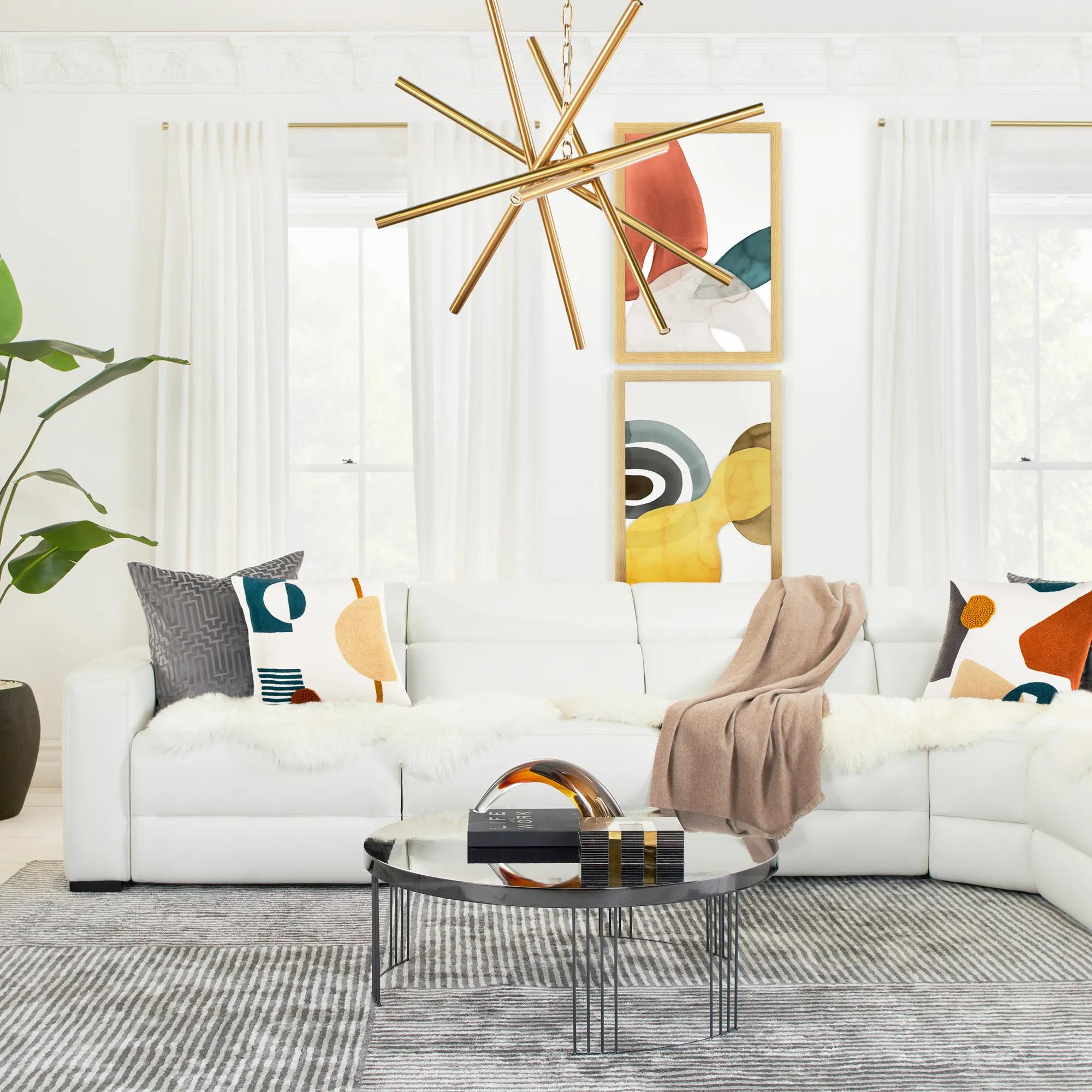 Verona Reclining Leather Sectional
