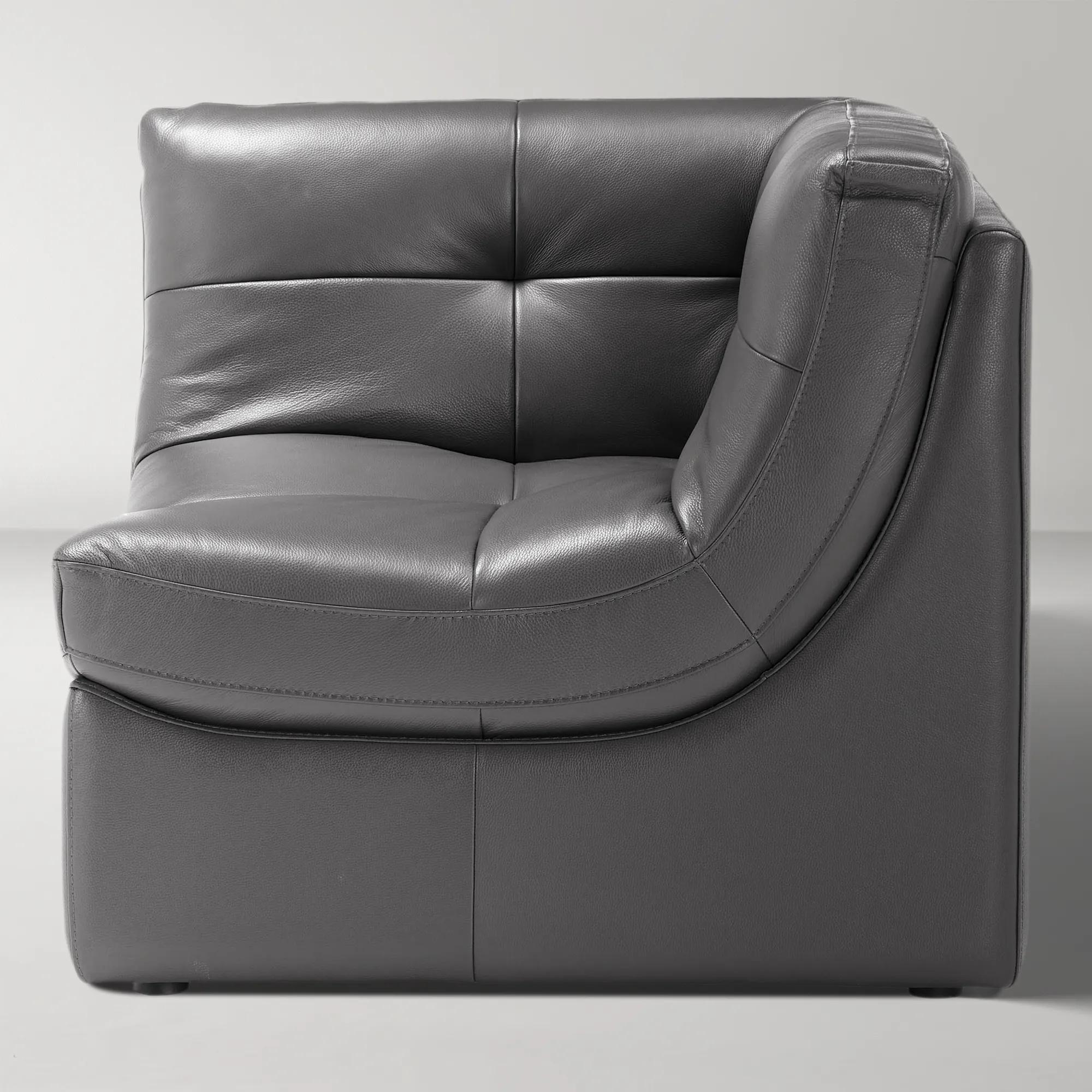 Convo Leather Sectional - Build Your Own