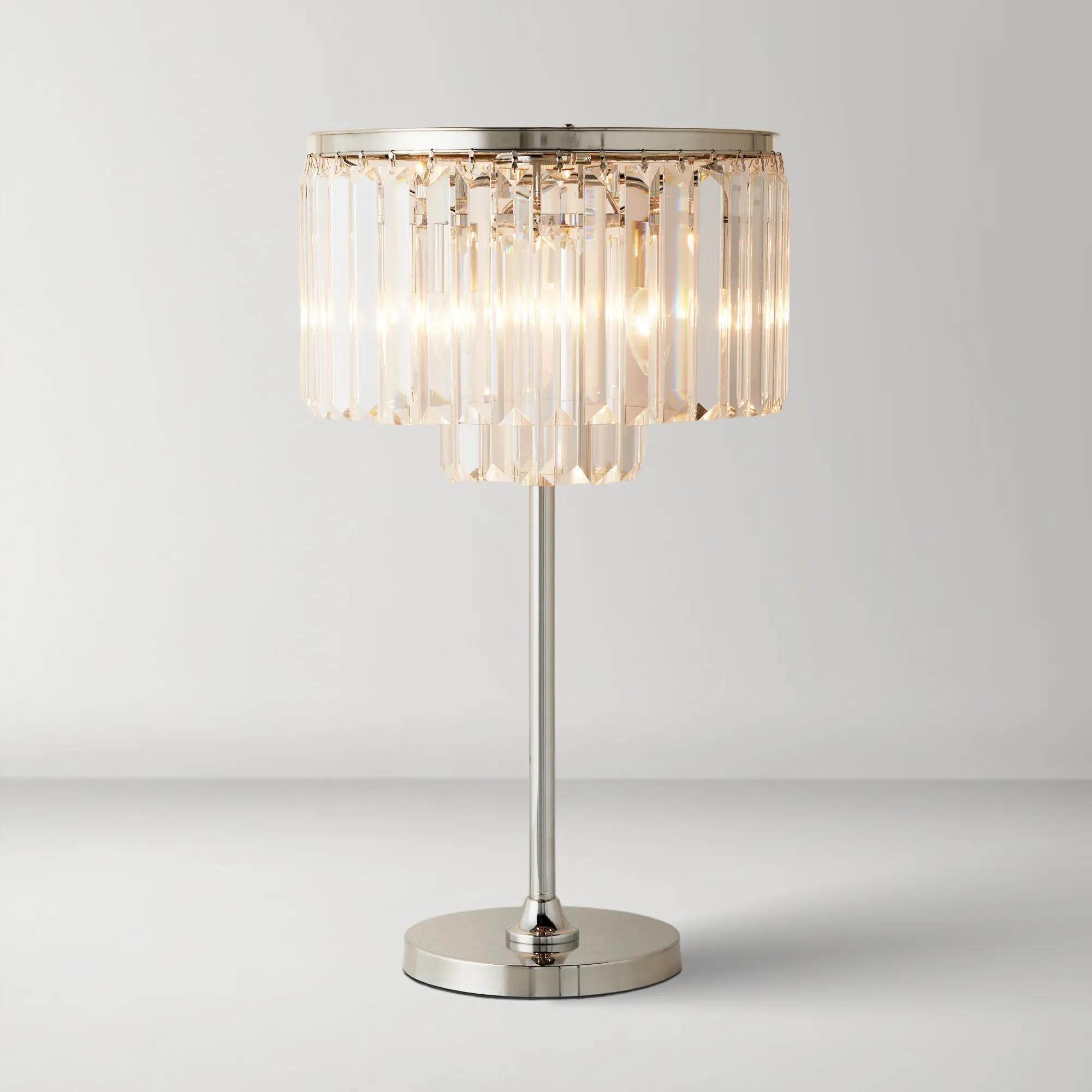 Cora Crystal Taper Holder