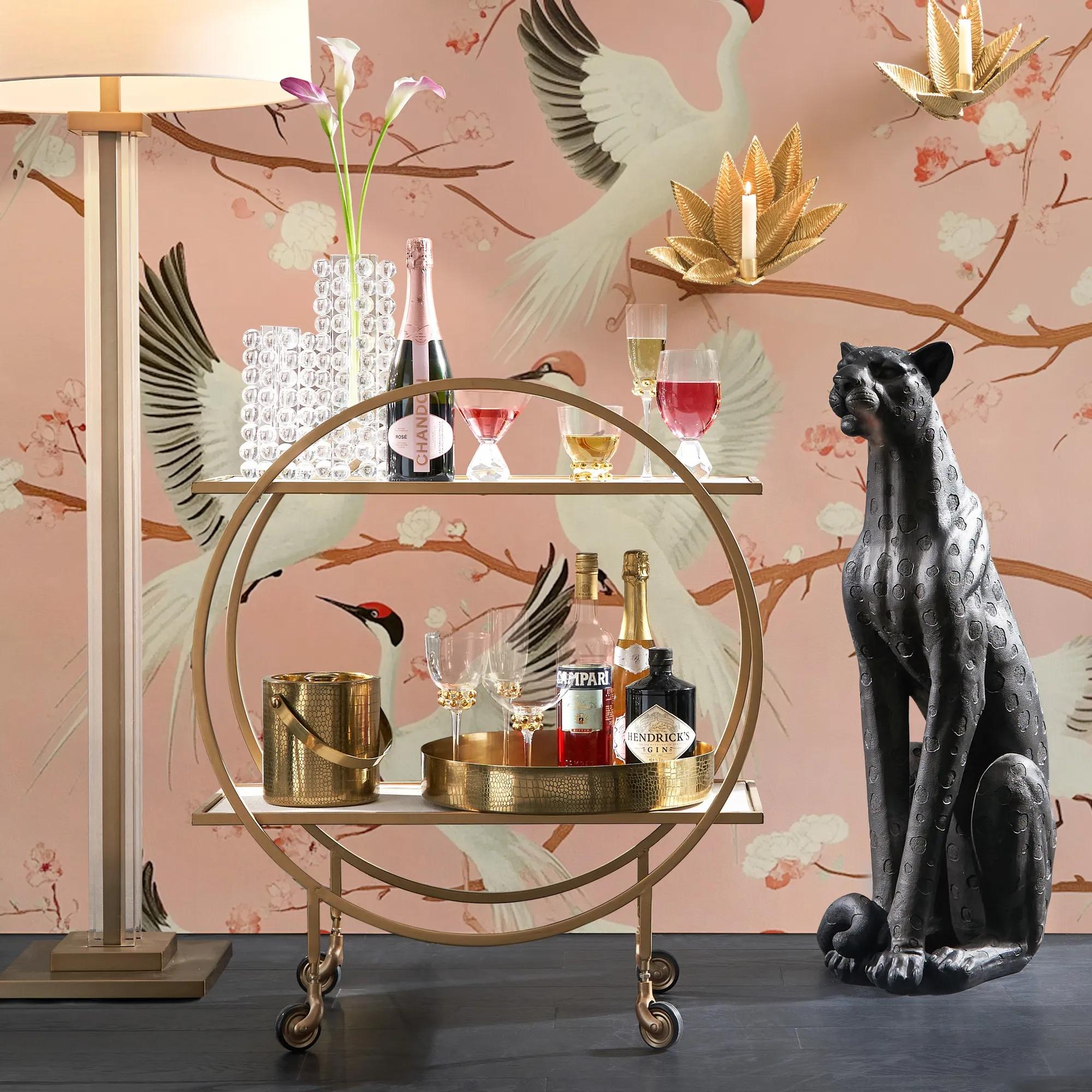 【CAVALIER】 ギャラリートレー / ドリンクトレー オーバル型 39cm Bar Carts | Z Gallerie