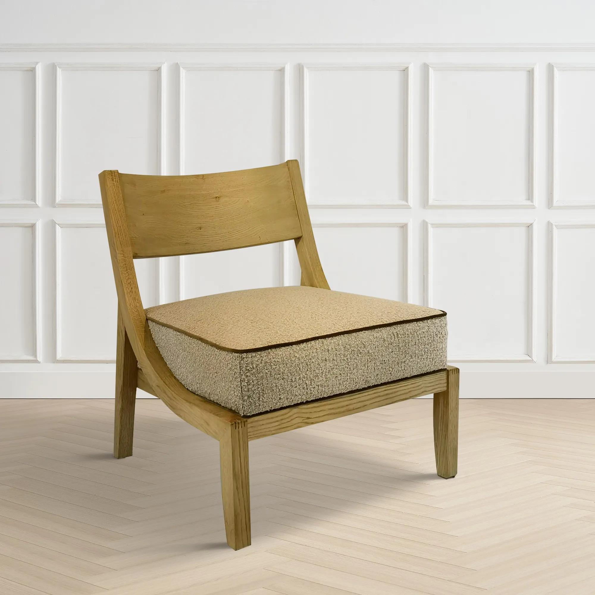 Glenwick Accent Chair - Oak