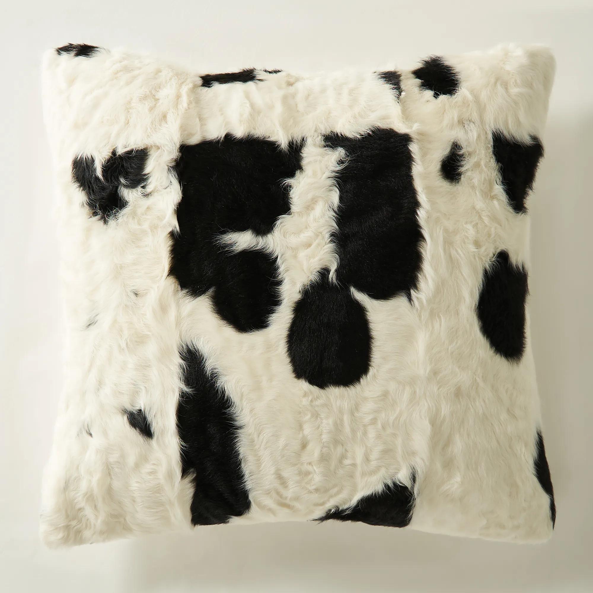 Cow Hide Pillow 20"