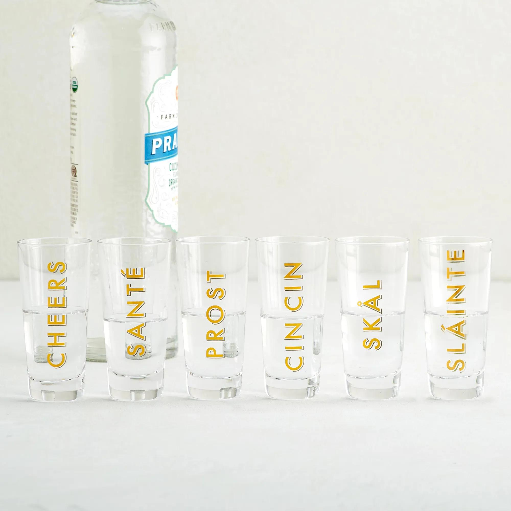 Cheers Shot Glass Set