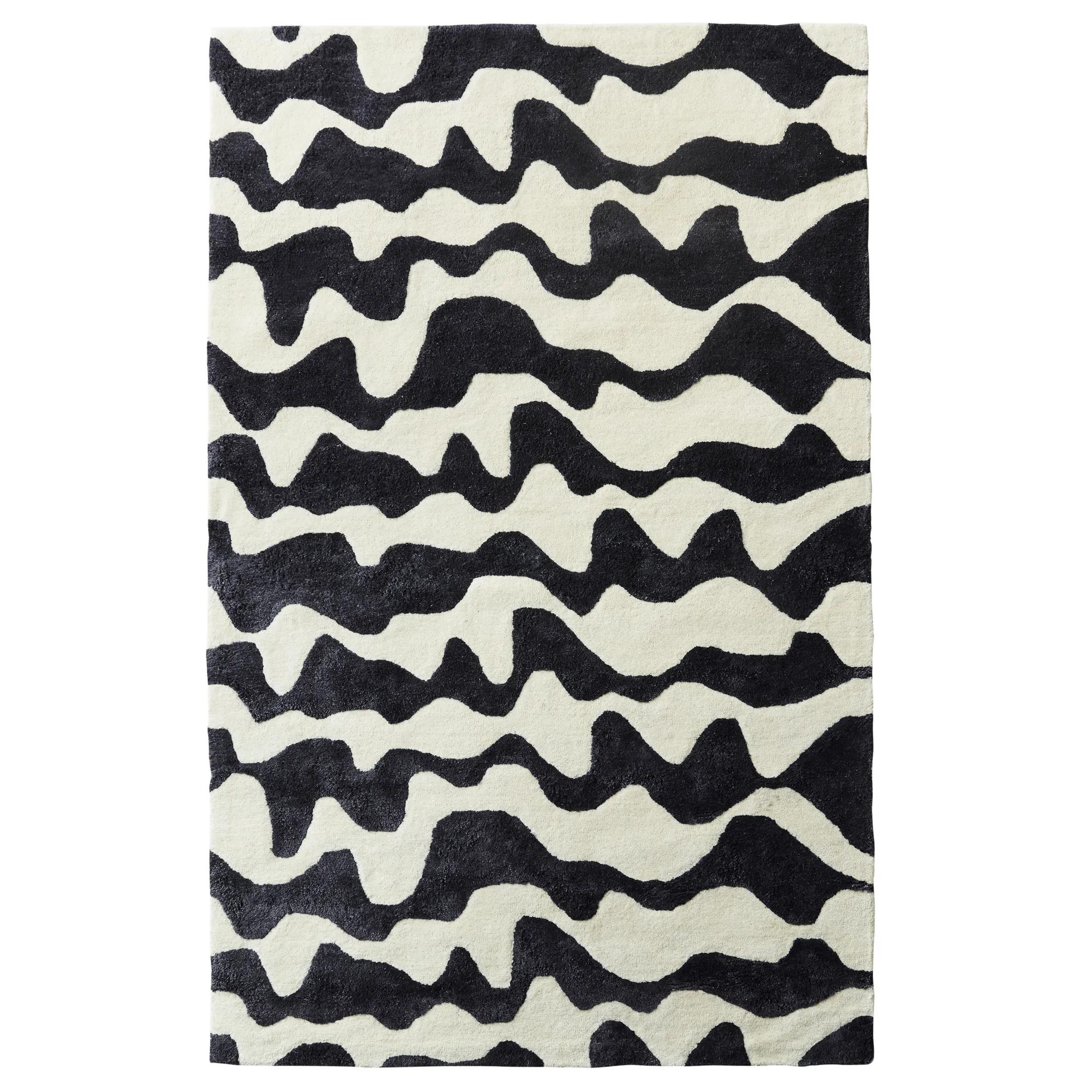 Quinn Rug - Ivory/Black