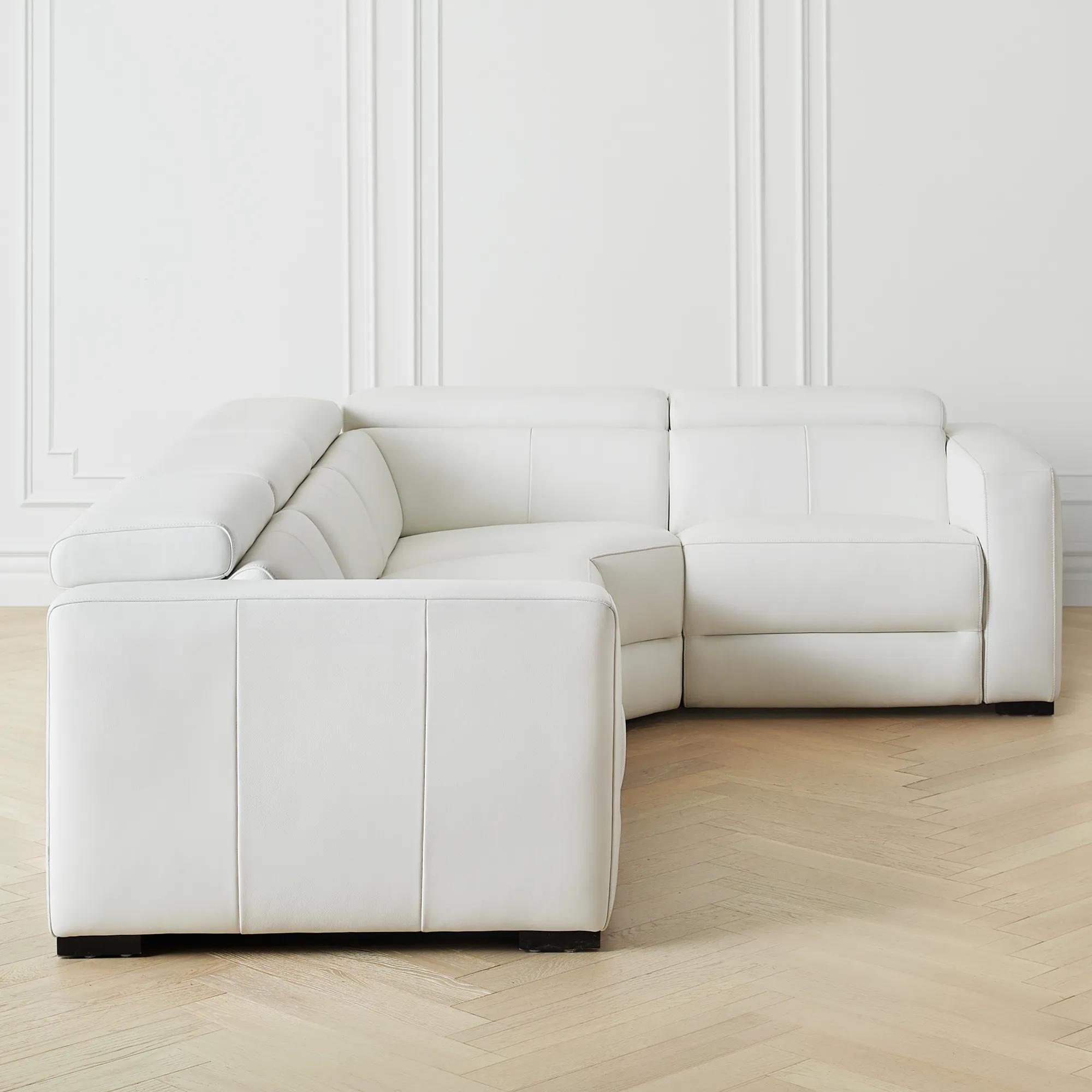 Verona Reclining Leather Sectional