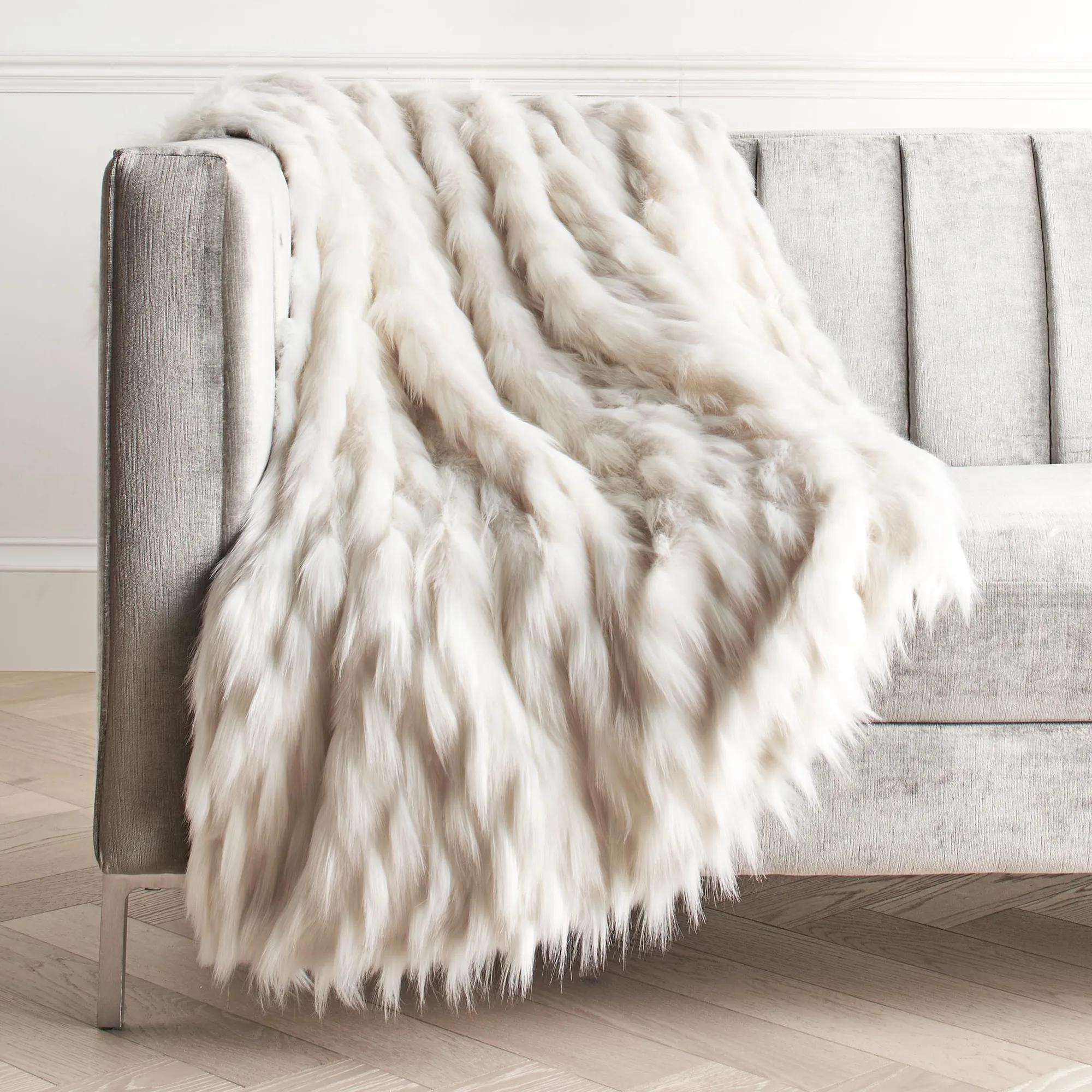 Corseca Throw - Ivory