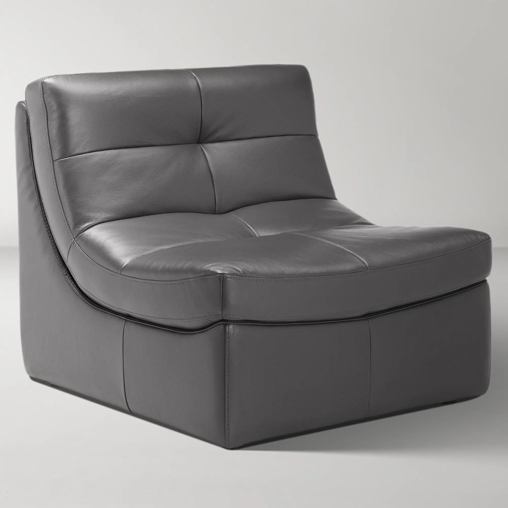 Convo Leather Sectional - Build Your Own