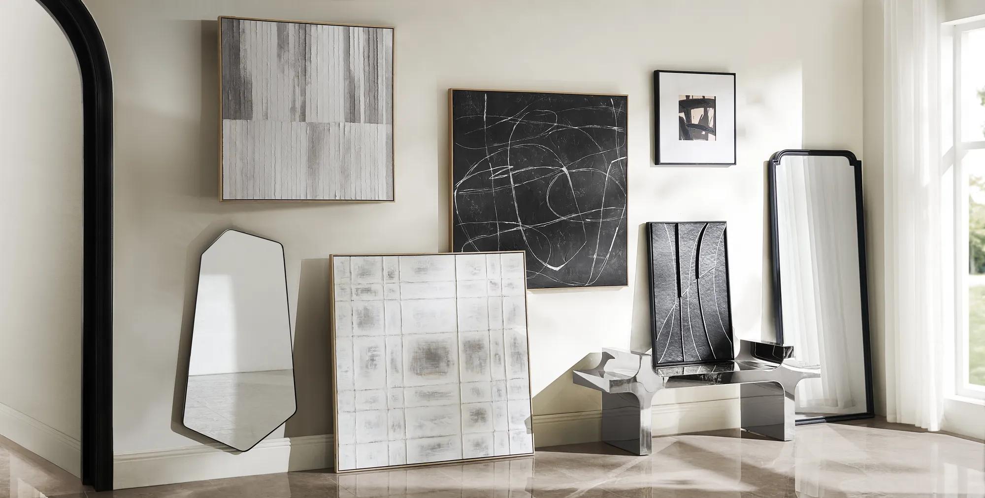 Mirrors For Wall Art Arrangements