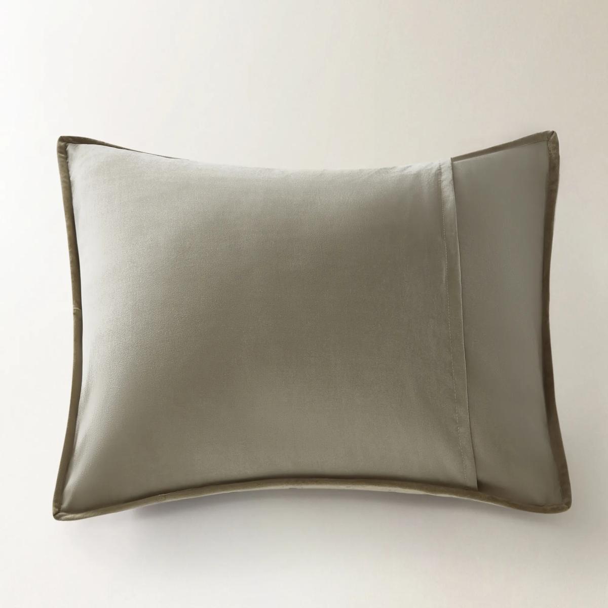 Valen Velvet Quilt Set - Sand