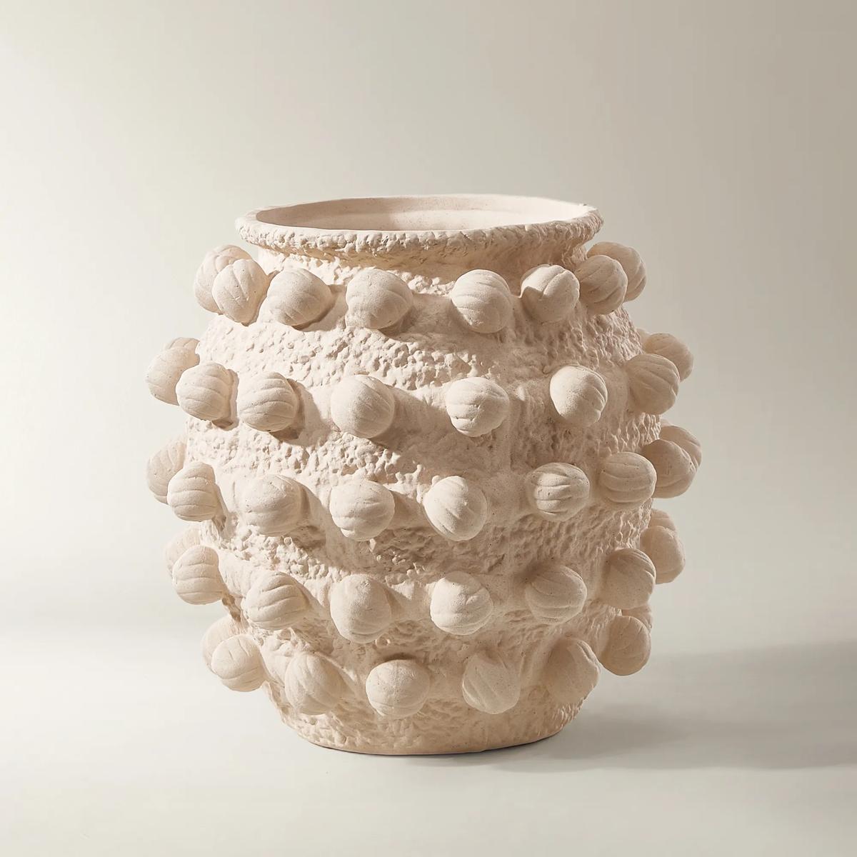 Pompa Vase - Ivory