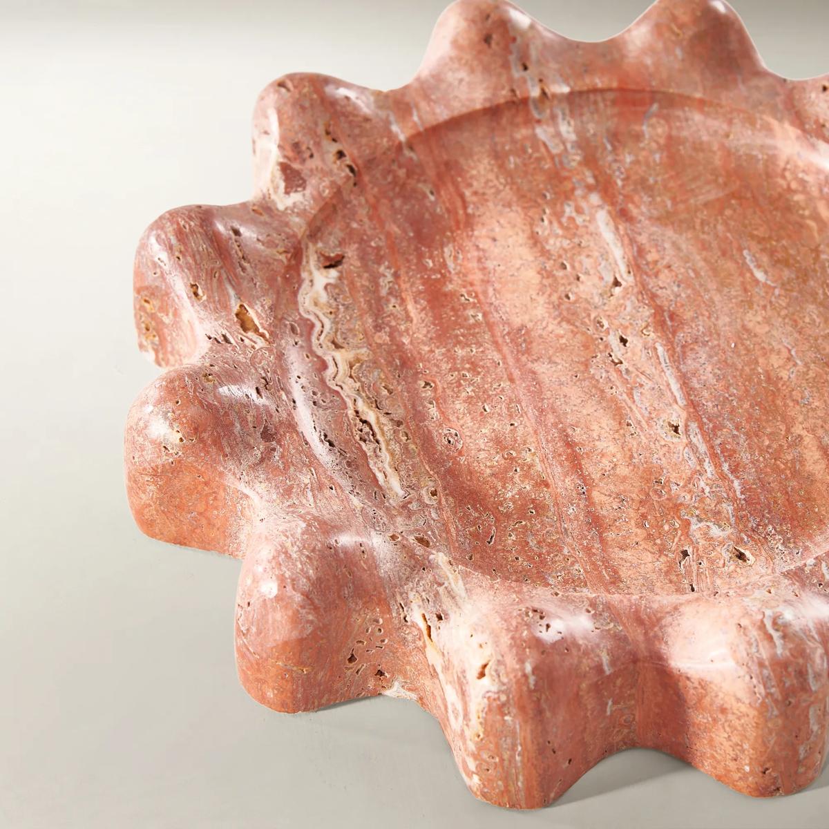 Flora Marble Catchall - Large