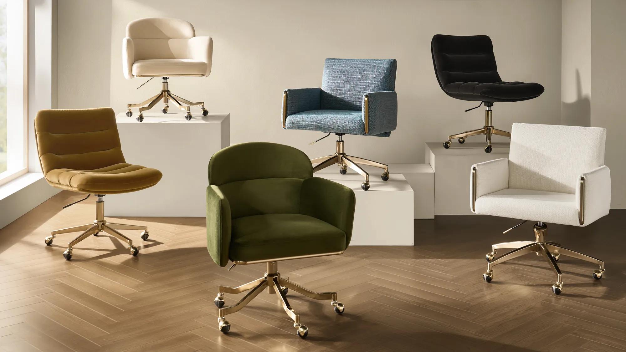 Lucia Desk Chair - Beige