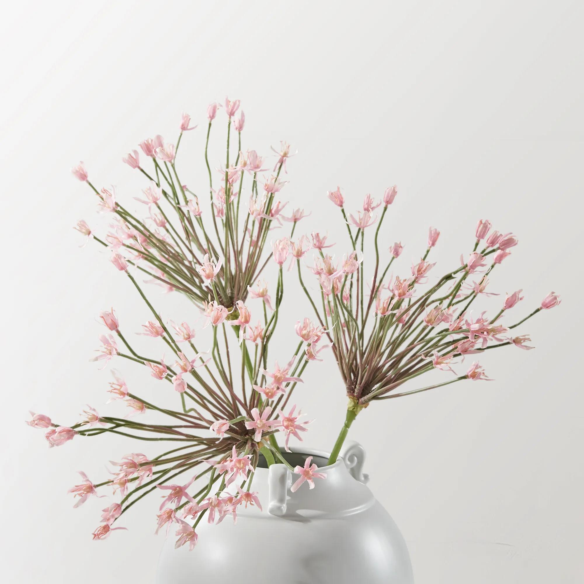 Allium Spray Pink 26.5" - Set of 3